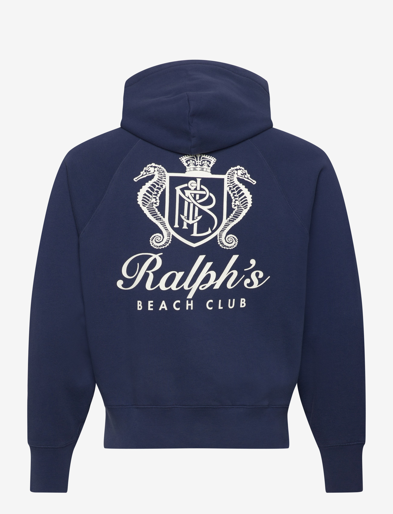 Polo Ralph Lauren - Vintage Fit Fleece Graphic Hoodie - hoodies - dark cobalt - 1