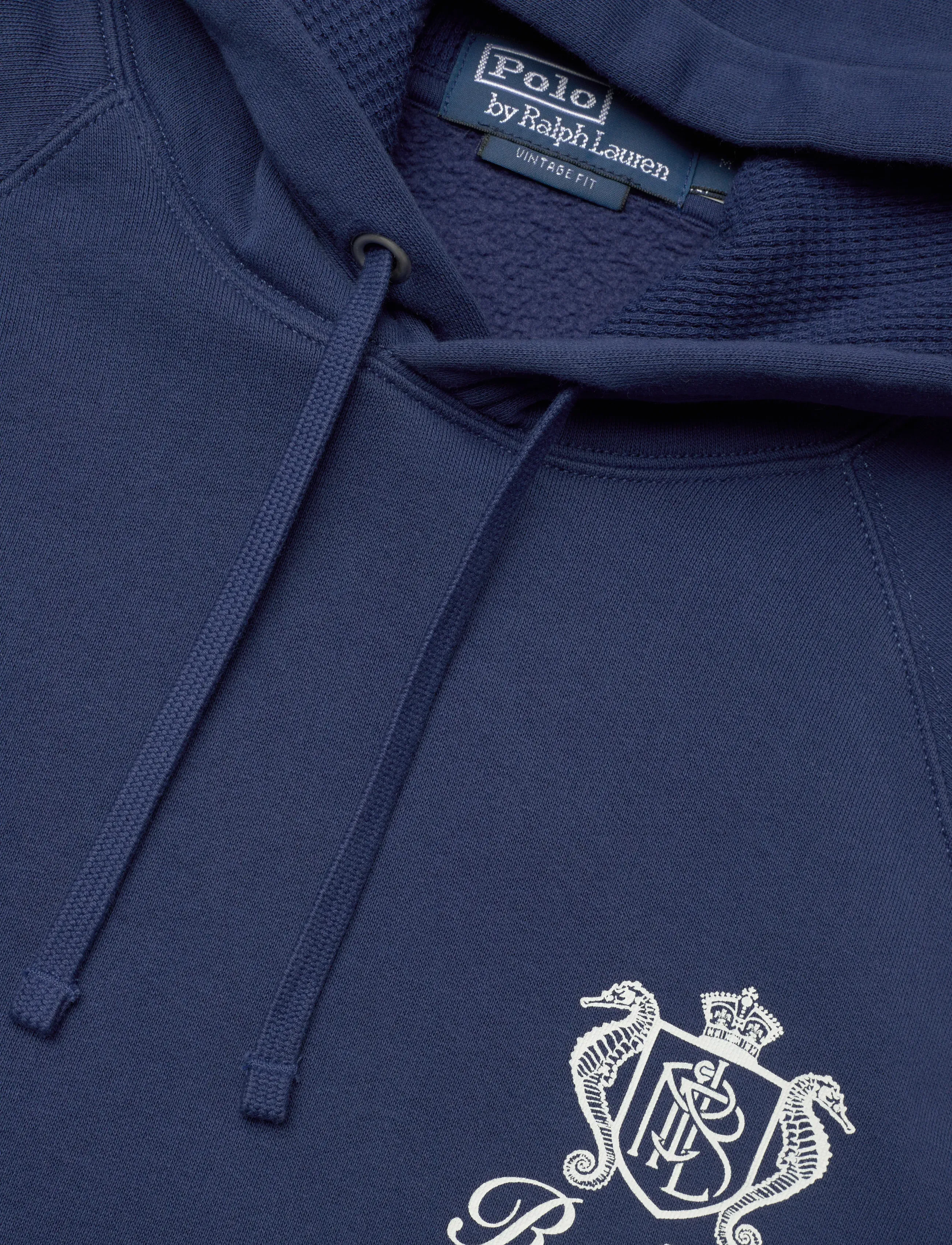 Polo Ralph Lauren - Vintage Fit Fleece Graphic Hoodie - sweats à capuche - dark cobalt - 4