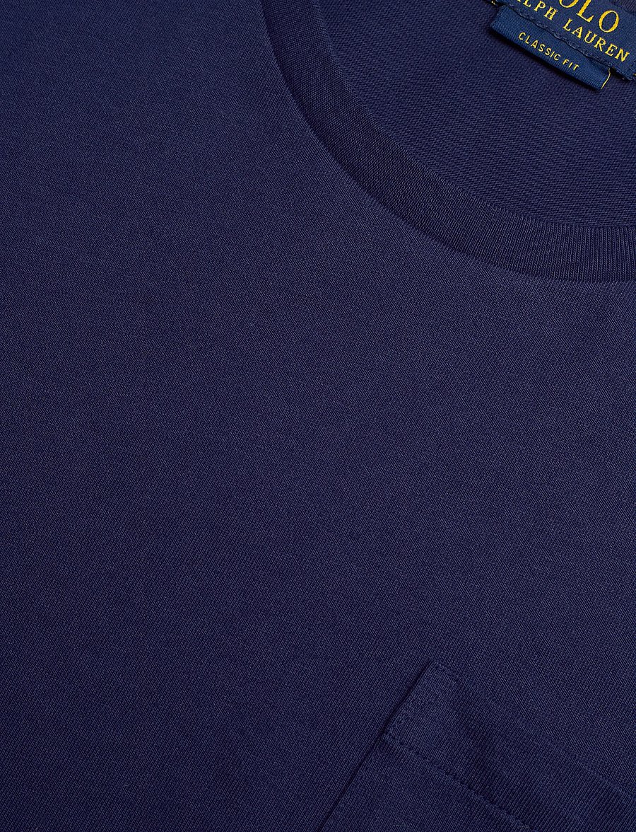 Polo Ralph Lauren - Classic Fit Embroidered Jersey T-Shirt - kurzärmelige t-shirts - dark cobalt - 2