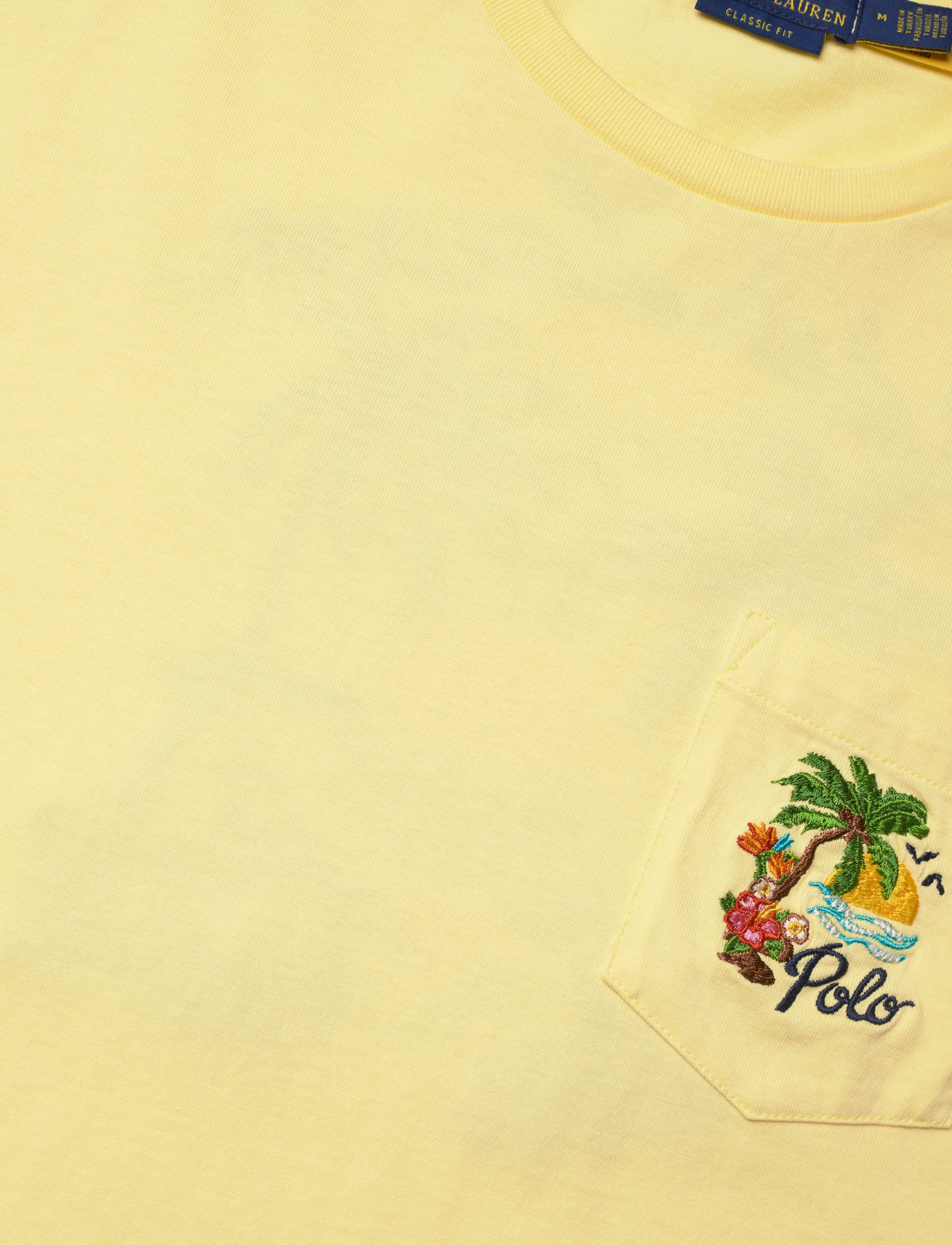Polo Ralph Lauren - Classic Fit Embroidered Jersey T-Shirt - kortærmede t-shirts - resort gold - 2