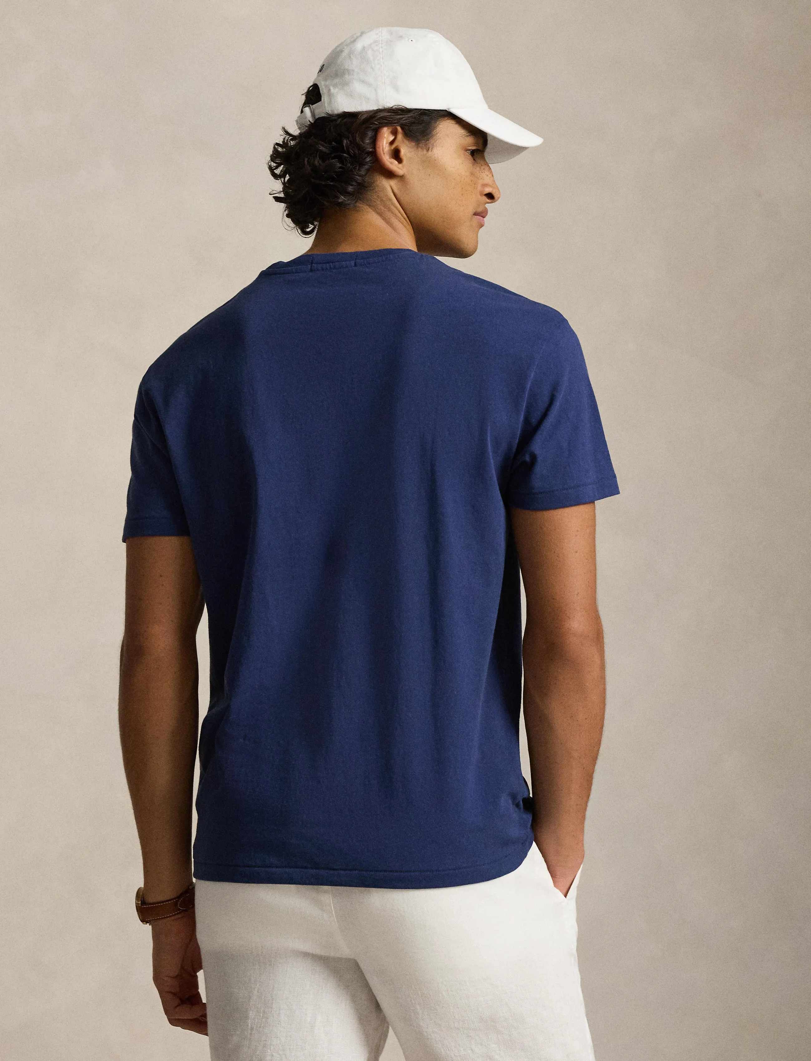 Polo Ralph Lauren - Classic Fit Jersey Graphic T-Shirt - kortærmede t-shirts - dark cobalt - 5