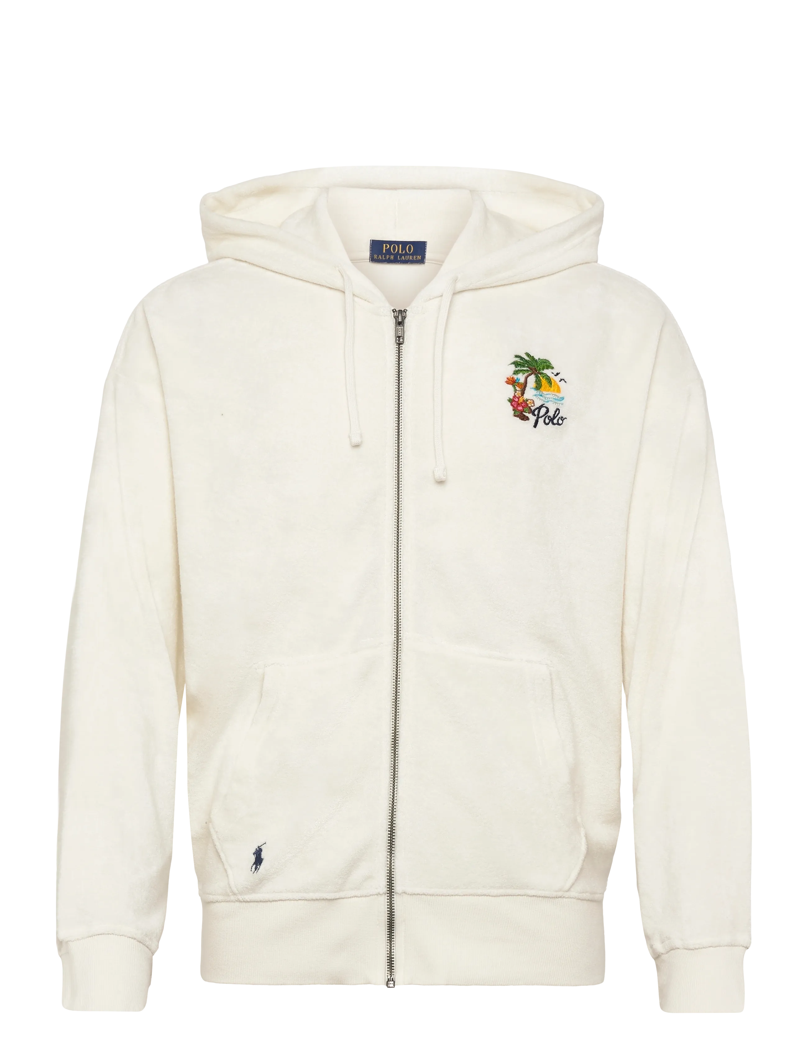 Polo Ralph Lauren LT WT COTTON TERRY-KNT-SWEATSHIRT - Sweatshirts - NEVIS / cream