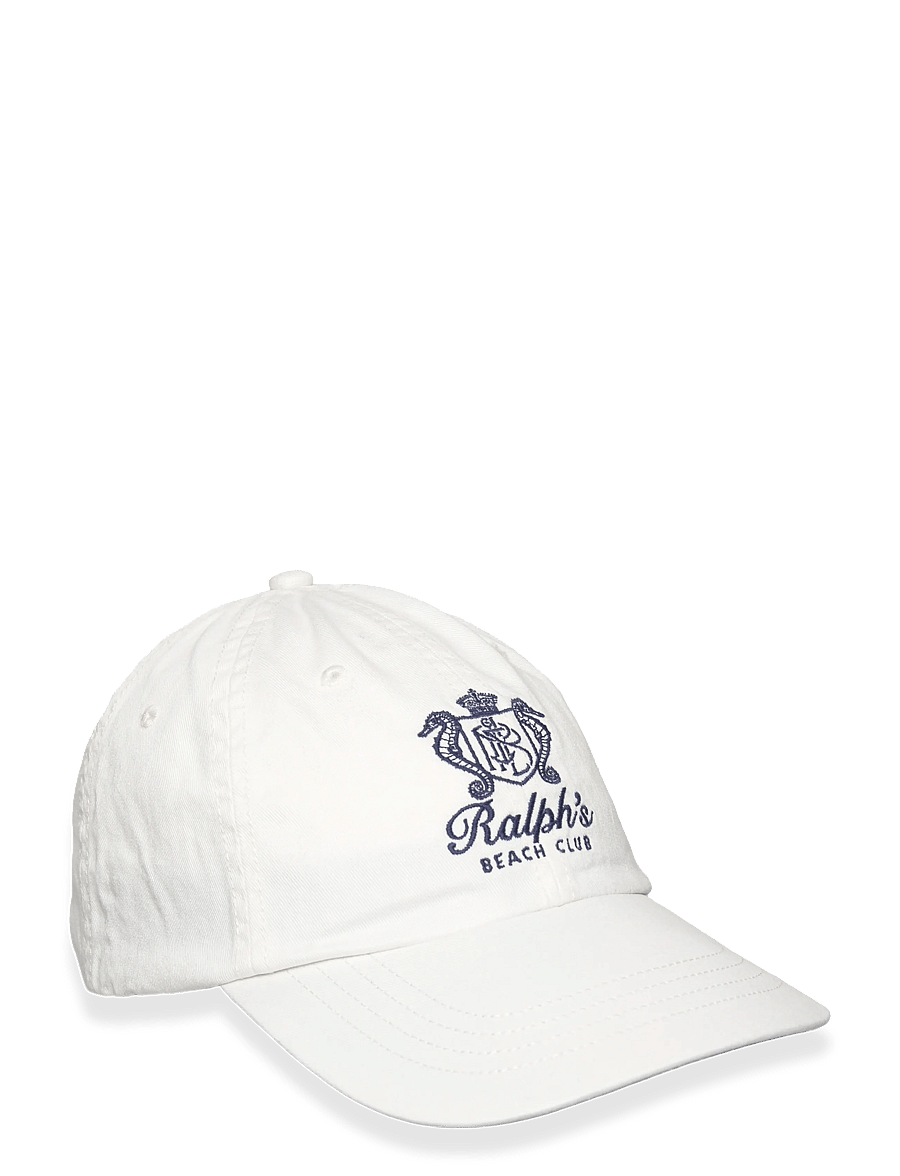 Polo Ralph Lauren - Ralph’s Beach Club Twill Ball Cap - kasketter - clubhouse cream - 0