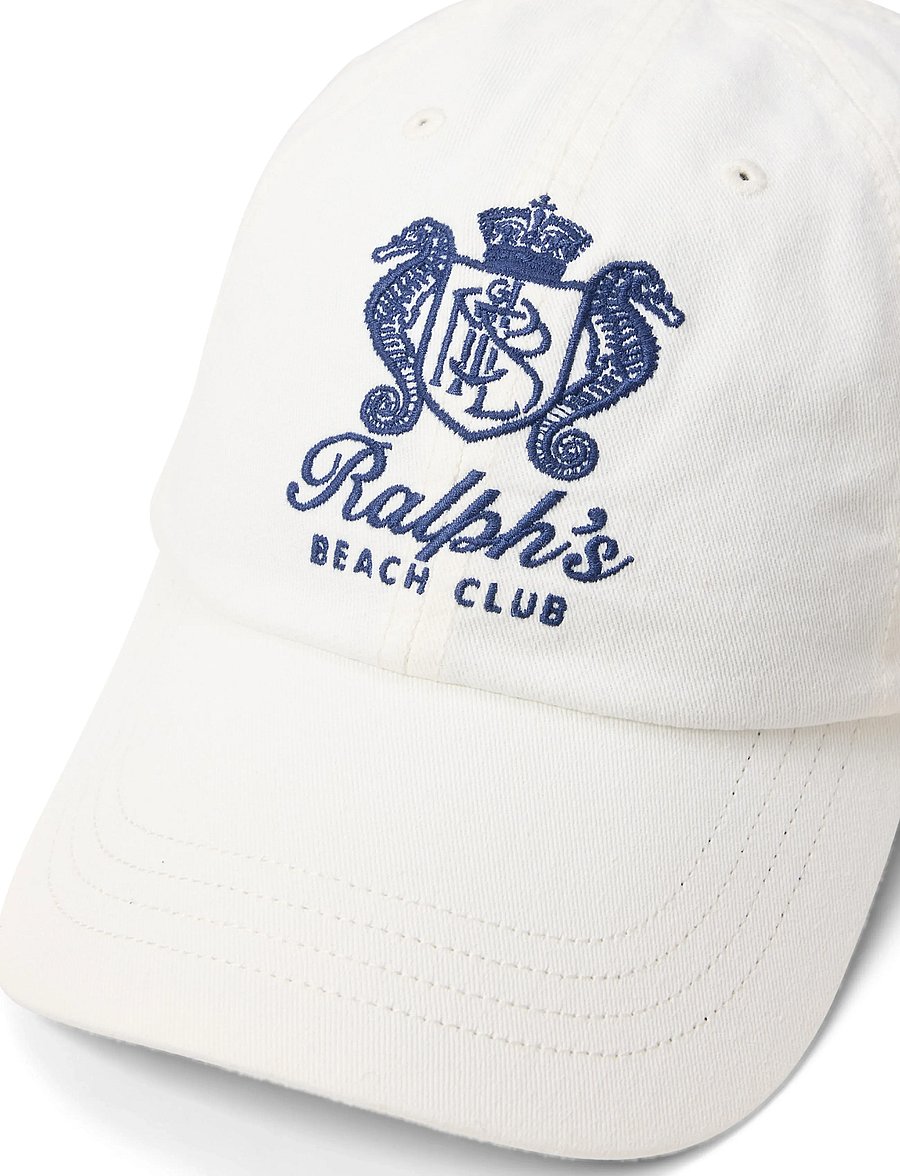 Polo Ralph Lauren - Ralph’s Beach Club Twill Ball Cap - kasketter - clubhouse cream - 2