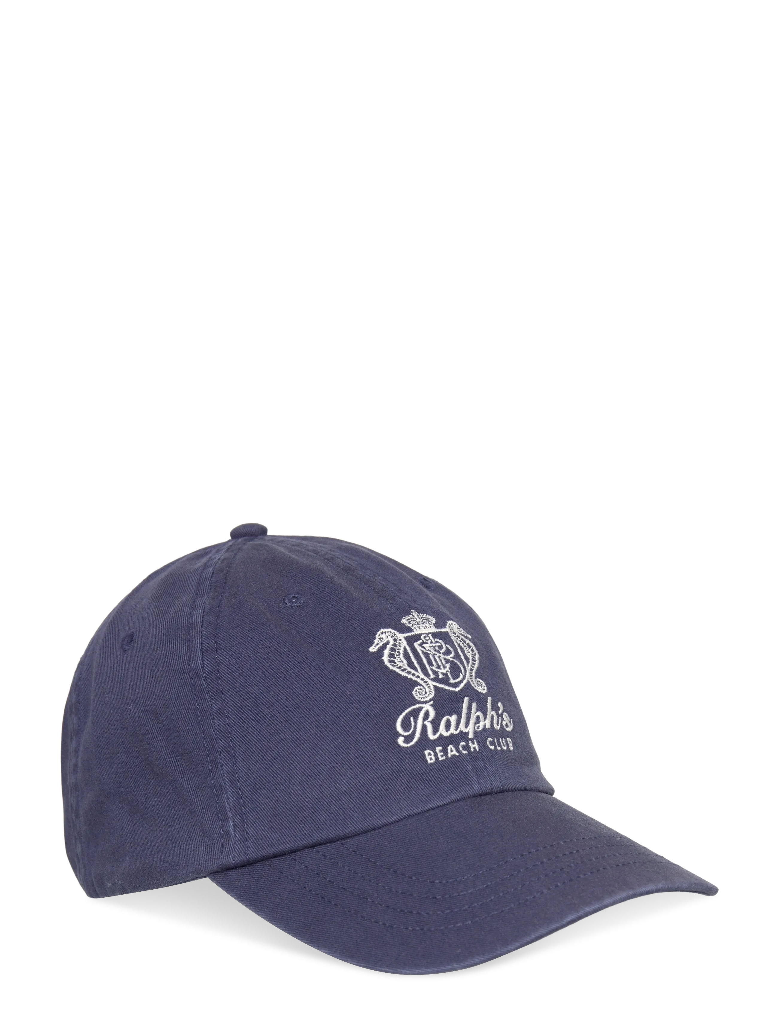 Polo Ralph Lauren Ralph’s Beach Club Twill Ball Cap, One Size, Headwear, Marineblau - Caps, Männerswear