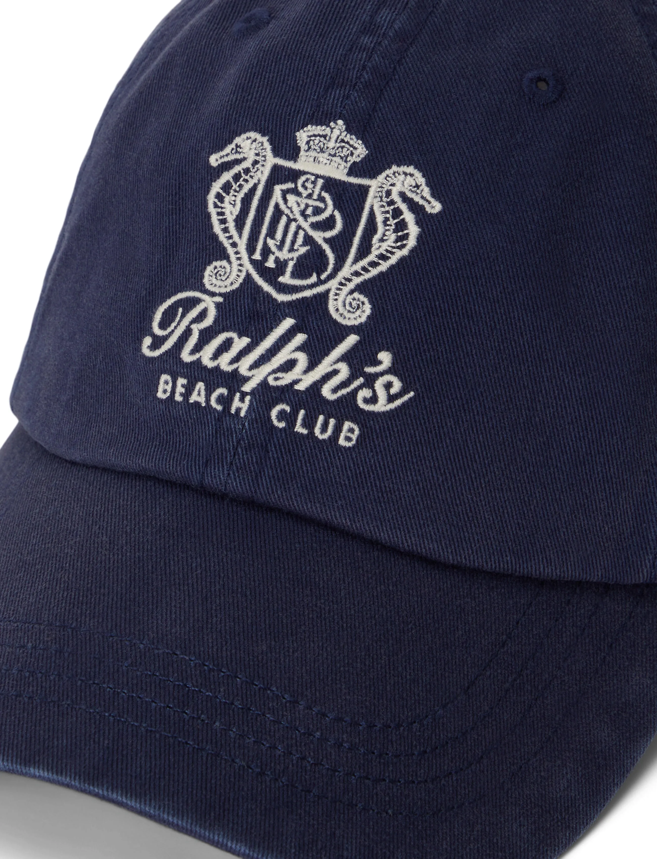 Polo Ralph Lauren - Ralph’s Beach Club Twill Ball Cap - kasketter - newport navy - 2
