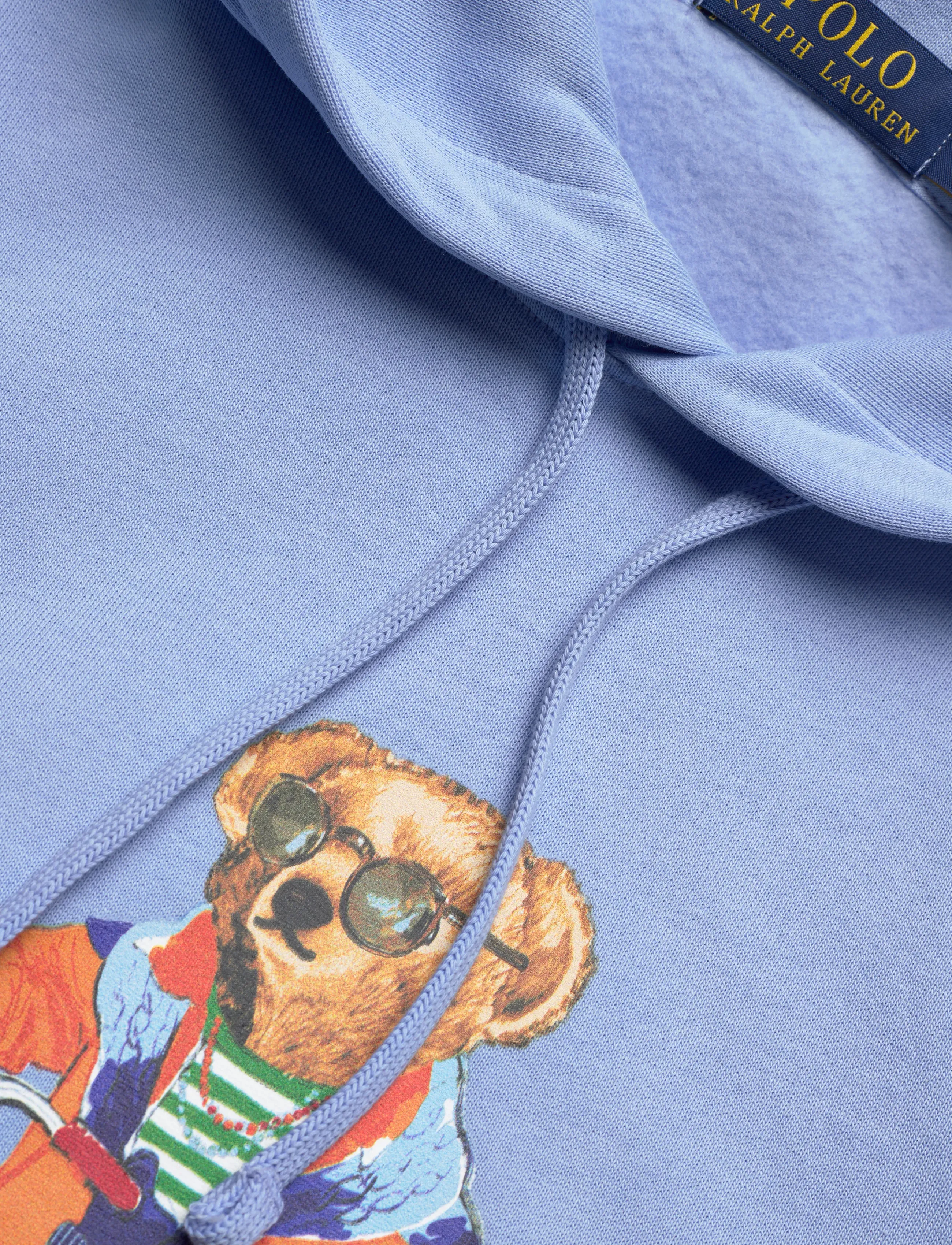 Polo Ralph Lauren - Polo Bear Fleece Hoodie - hættetrøjer - austin blue- summ - 2