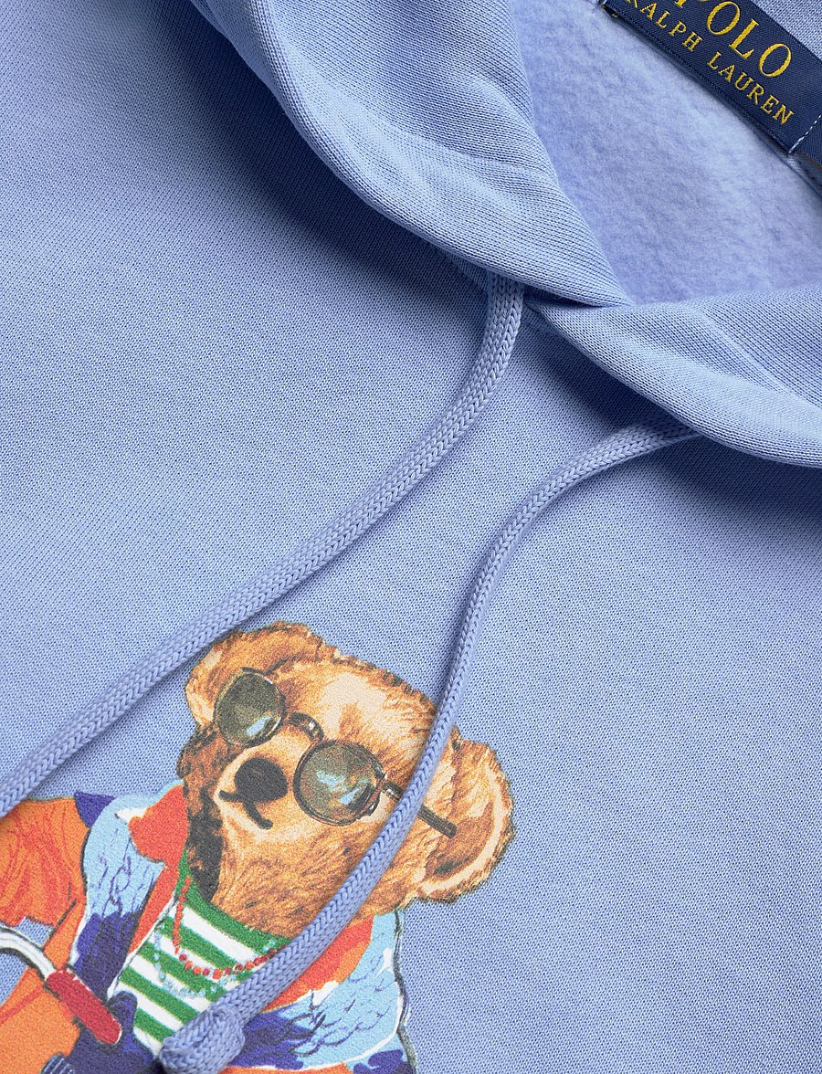 Polo Ralph Lauren - Polo Bear Fleece Hoodie - austin blue- summ - 2