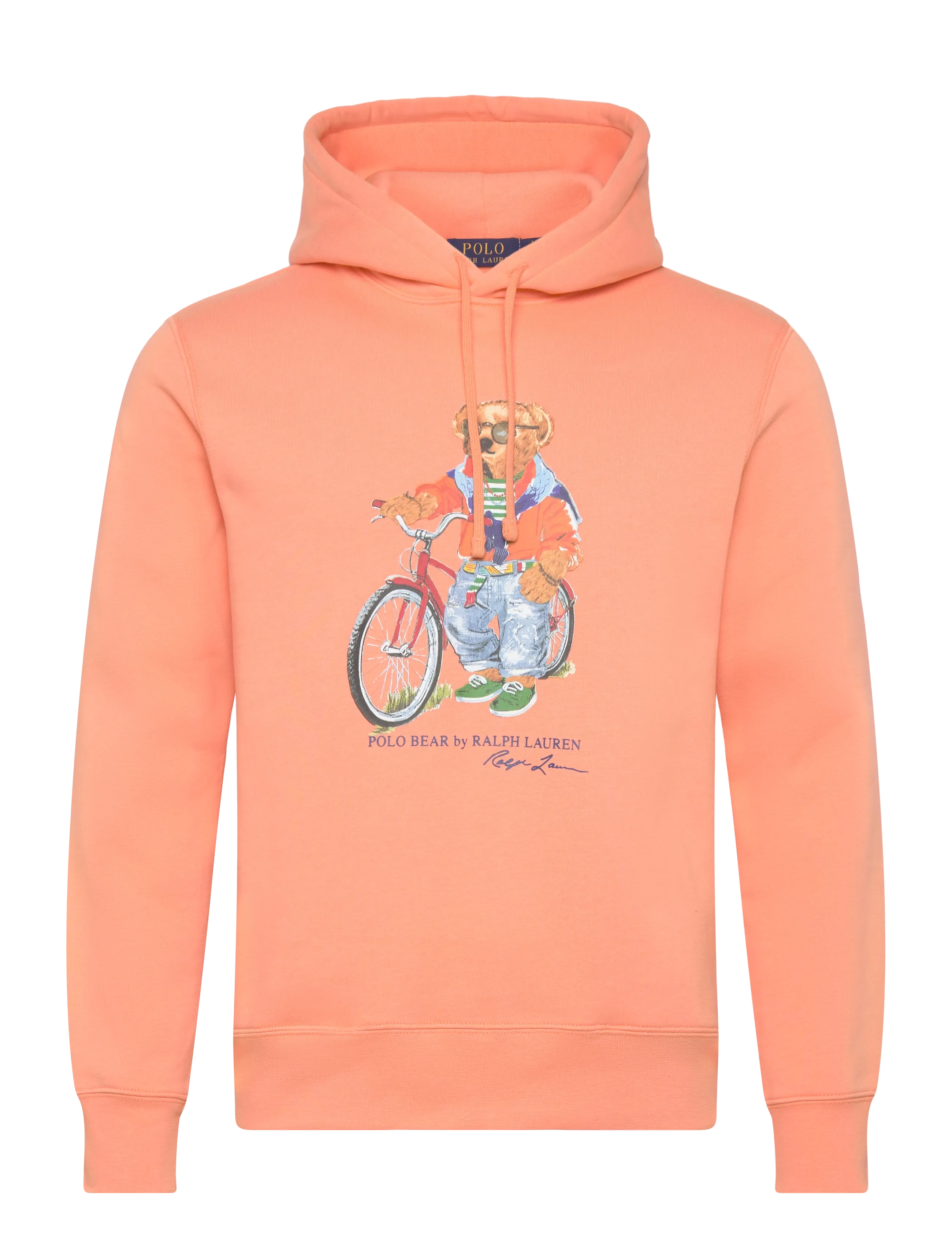 Polo Ralph Lauren Polo Bear Fleece Hoodie - Kapuzenpullover - POPPY-SUMMER BEAR / orange