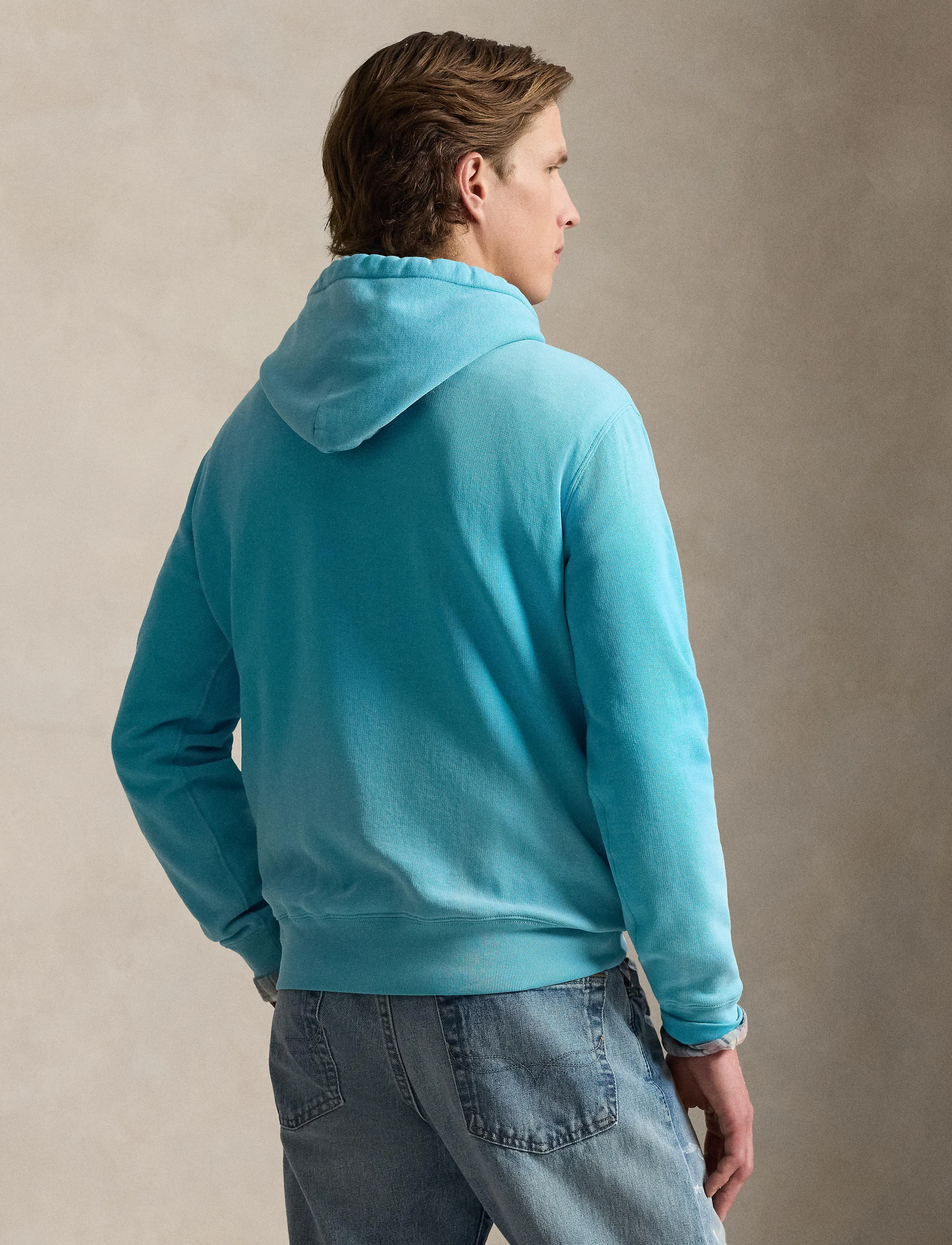 Polo Ralph Lauren - SEASONAL FLEECE-KNT-SWEATSHIRT - sweatshirts - perfect turquoise - 3