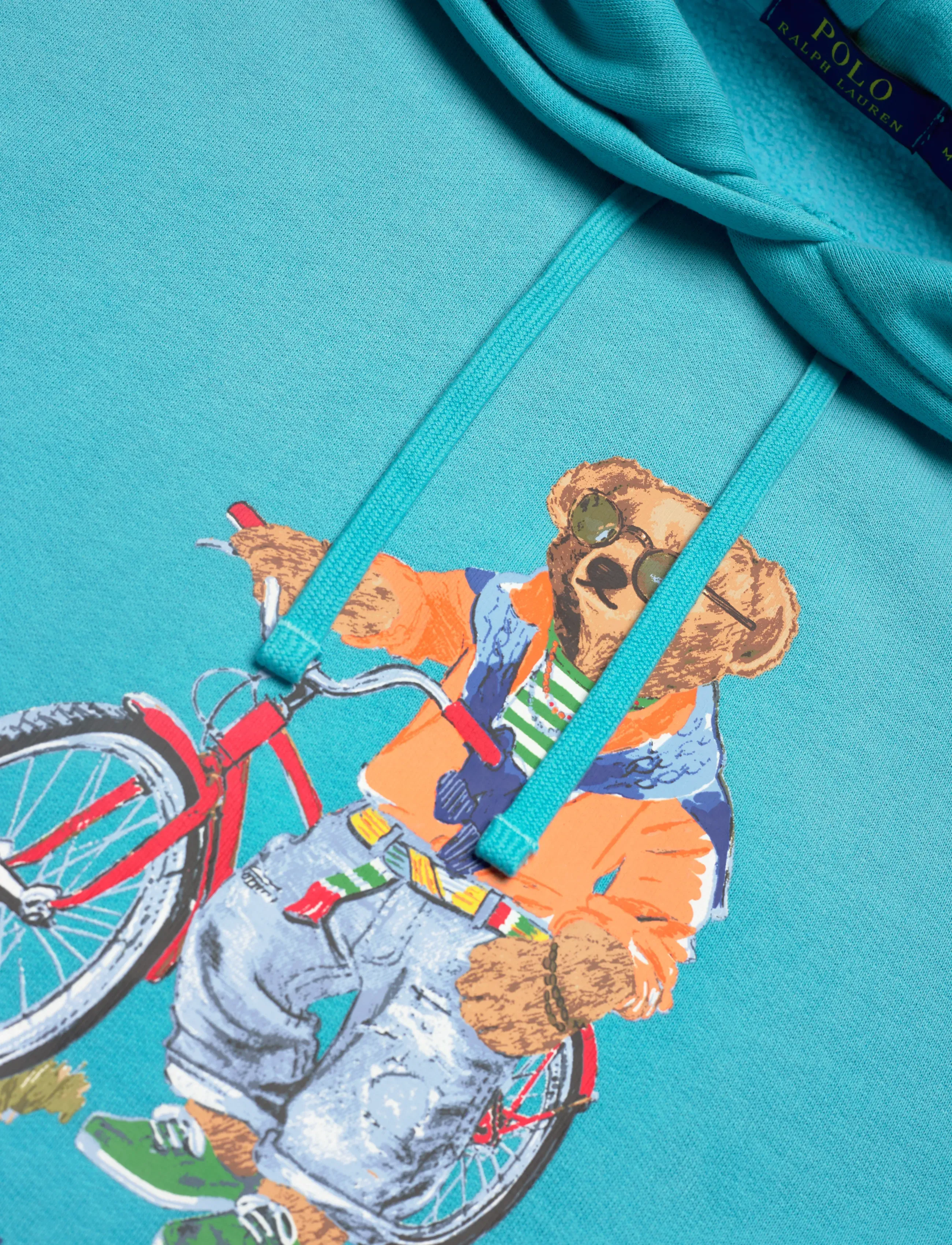 Polo Ralph Lauren - SEASONAL FLEECE-KNT-SWEATSHIRT - sweatshirts - perfect turquoise - 4