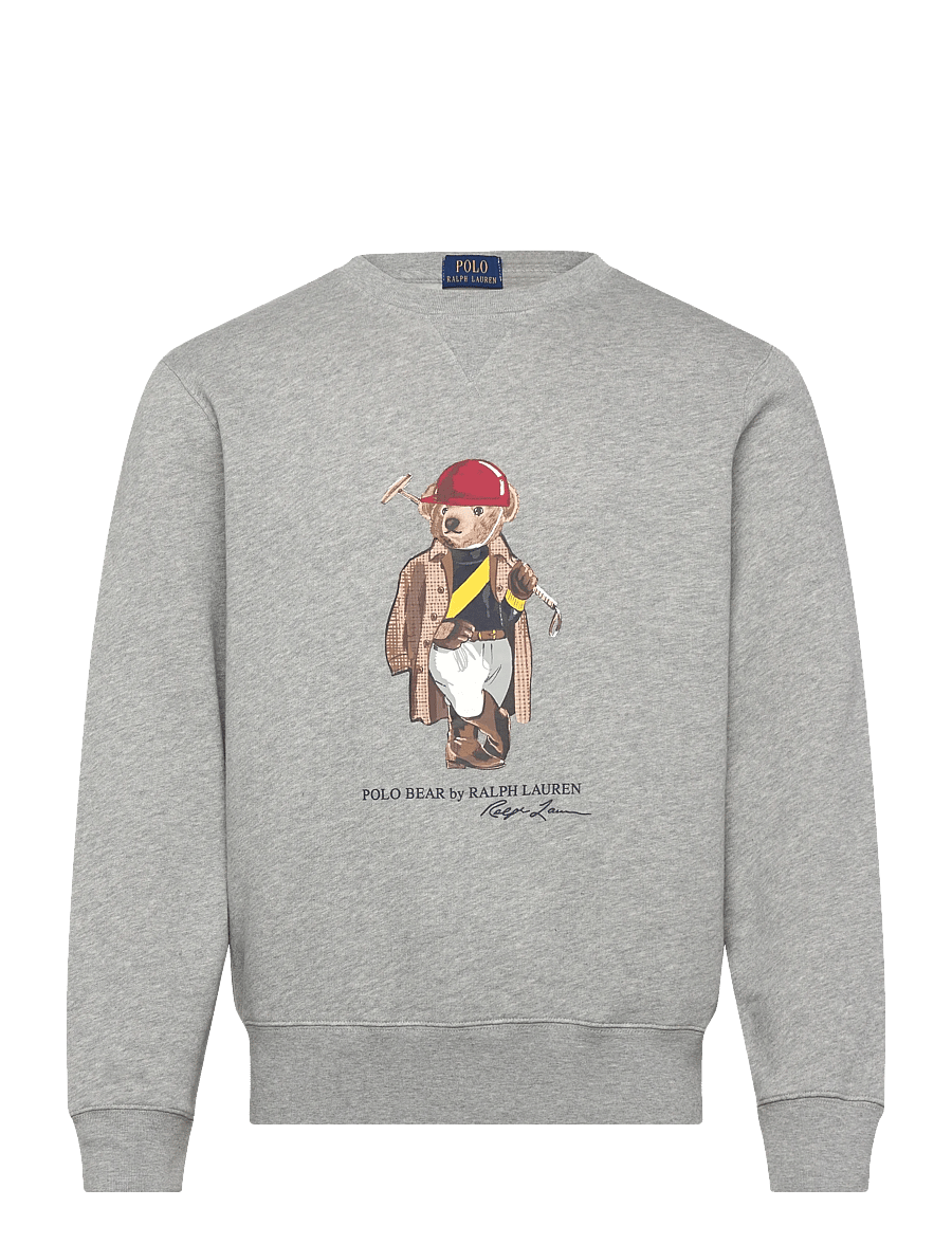 Polo Ralph Lauren - Polo Bear Fleece Sweatshirt - sweatshirts - andover hthr- soc - 0