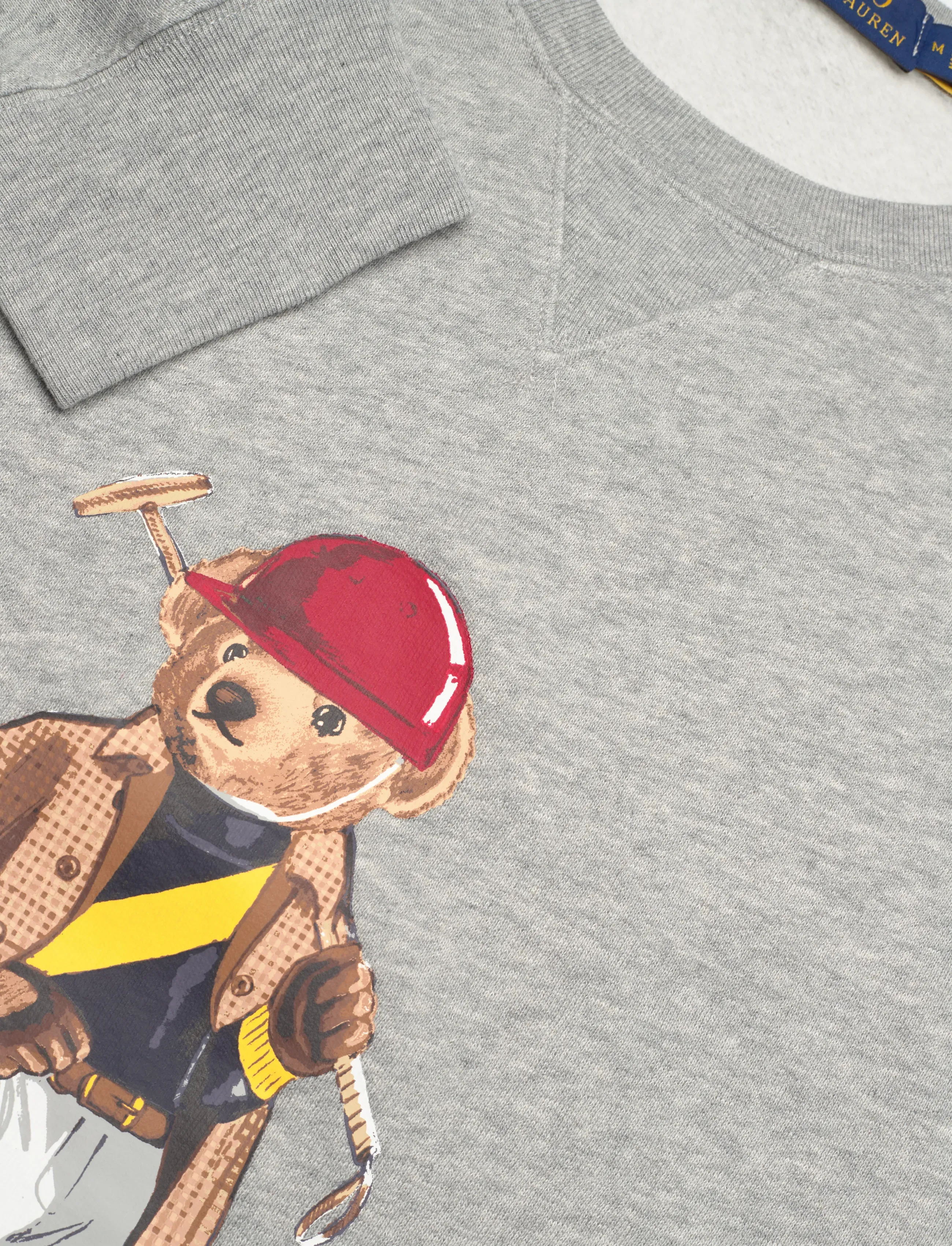 Polo Ralph Lauren - Polo Bear Fleece Sweatshirt - shop efter anledning - andover hthr- soc - 2