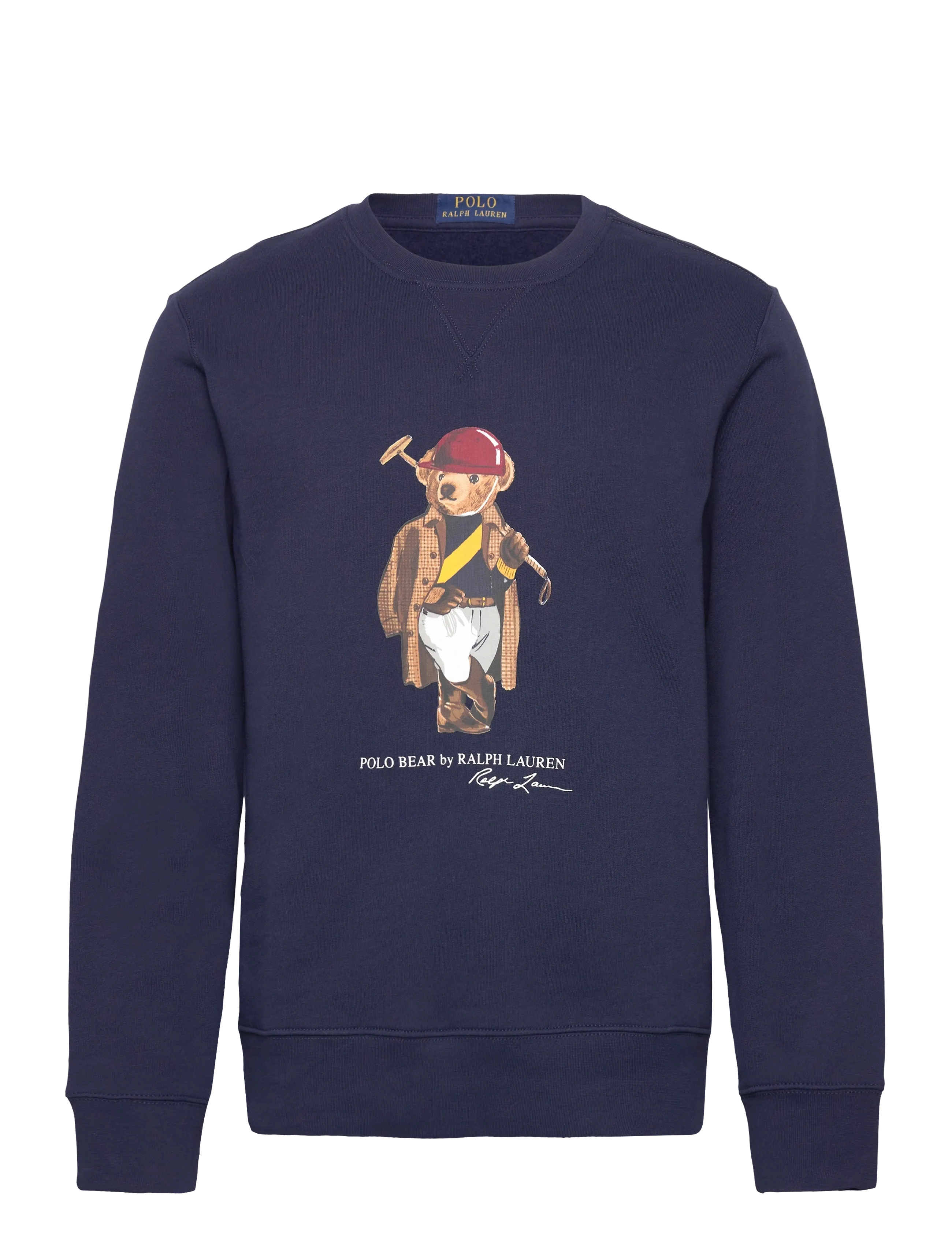 Polo Ralph Lauren SEASONAL FLEECE-KNT-SWEATSHIRT - Sweatshirts - NEWPORT NAVY-SOCI / navy