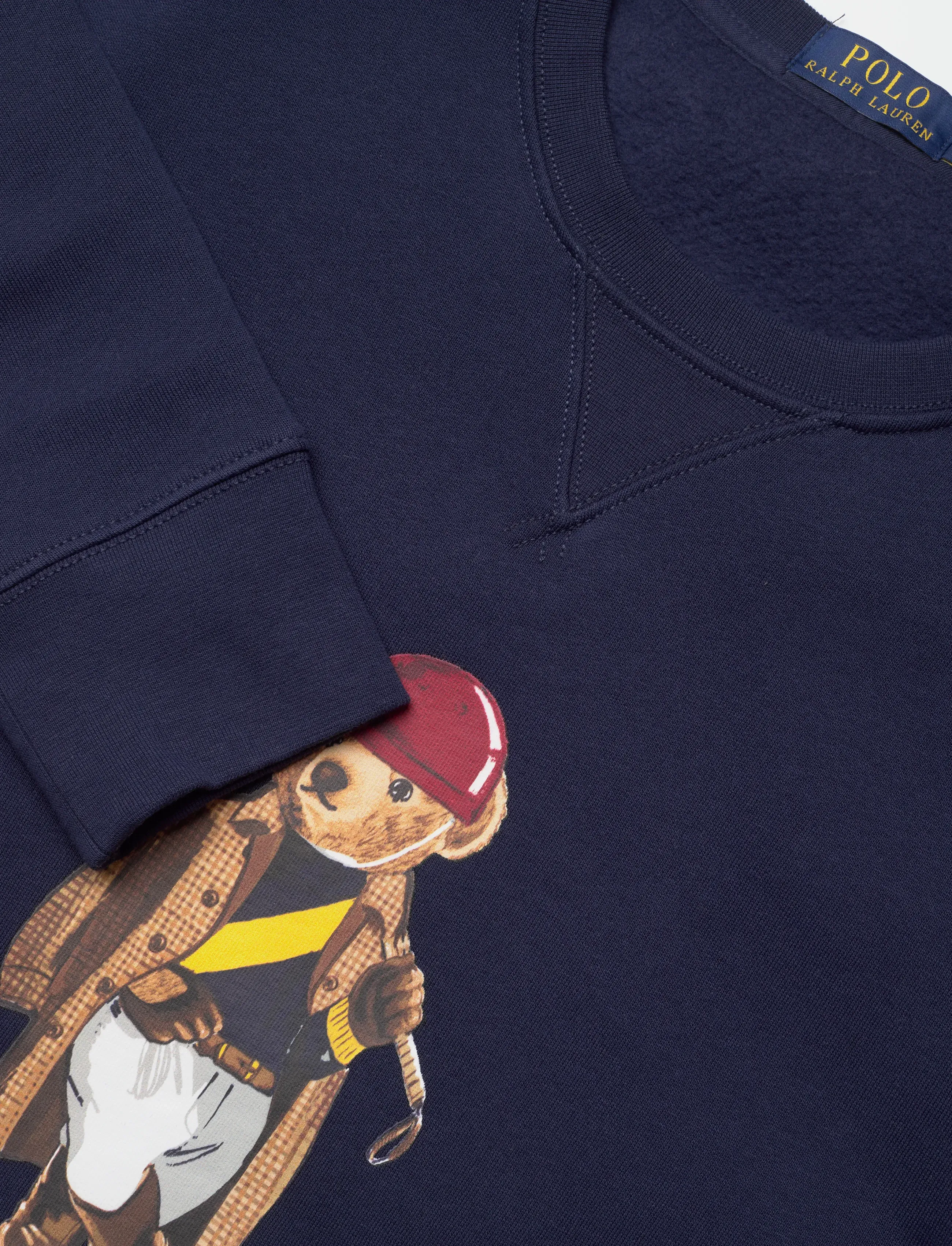Polo Ralph Lauren - Polo Bear Fleece Sweatshirt - shop efter anledning - newport navy-soci - 2