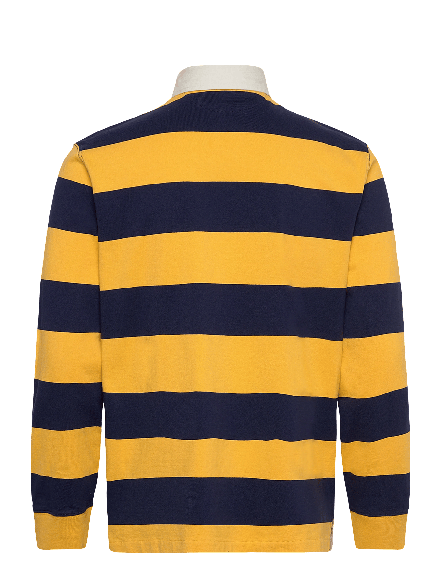 Polo Ralph Lauren - Classic Fit Polo Bear Rugby Shirt - langärmelig - newprt nvy/gld bg - 2