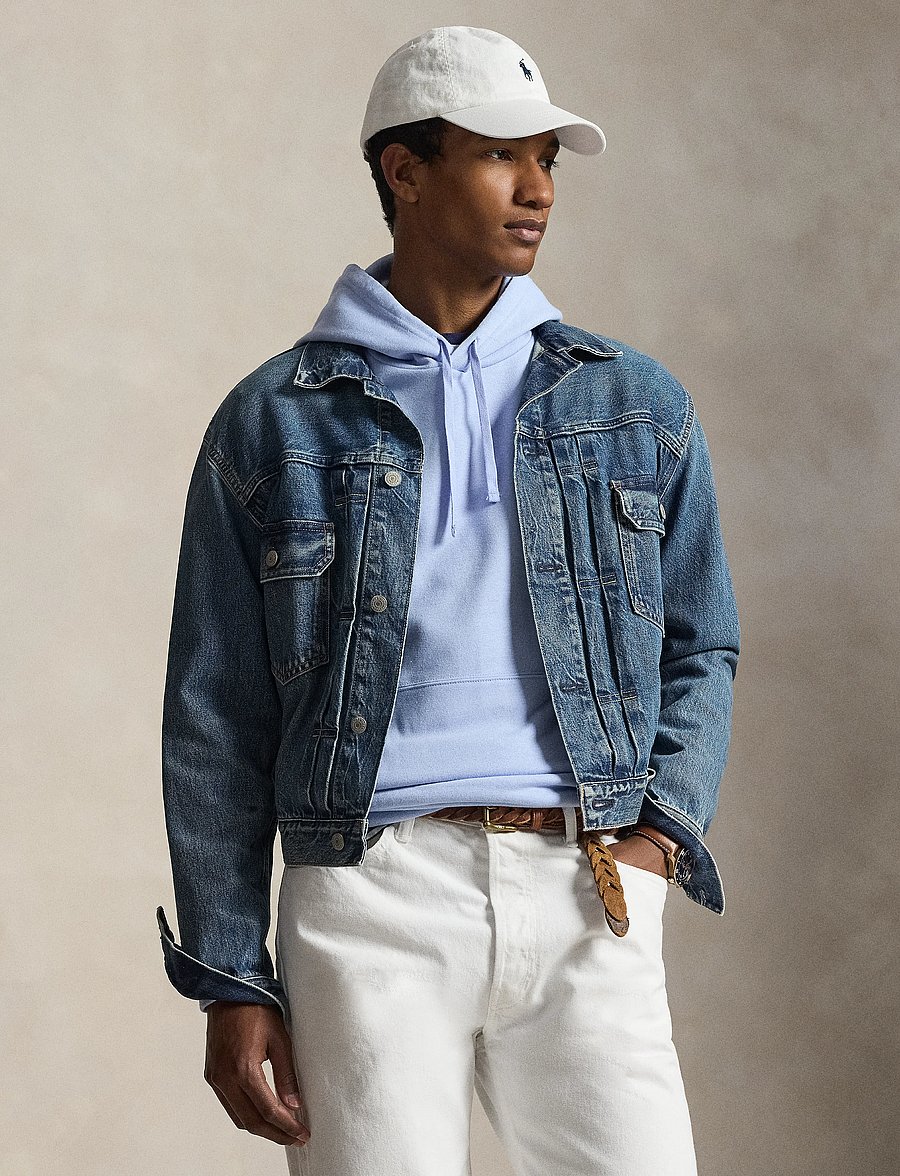 Polo Ralph Lauren - Logo Fleece Hoodie - kapuzenpullover - pebble blue - 4