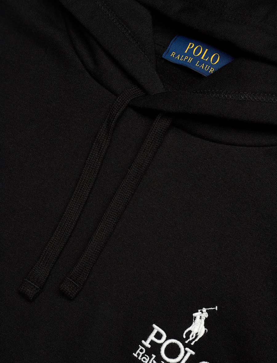 Polo Ralph Lauren - Logo Fleece Hoodie - hoodies - polo black - 3