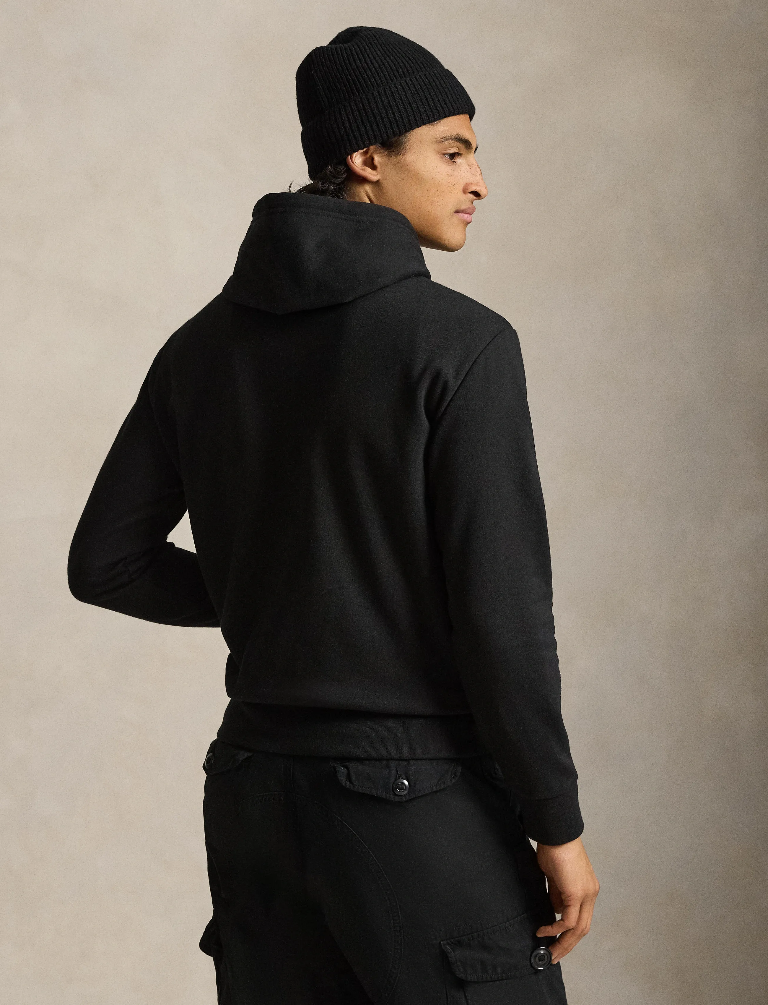 Polo Ralph Lauren - Logo Fleece Hoodie - hættetrøjer - polo black - 5