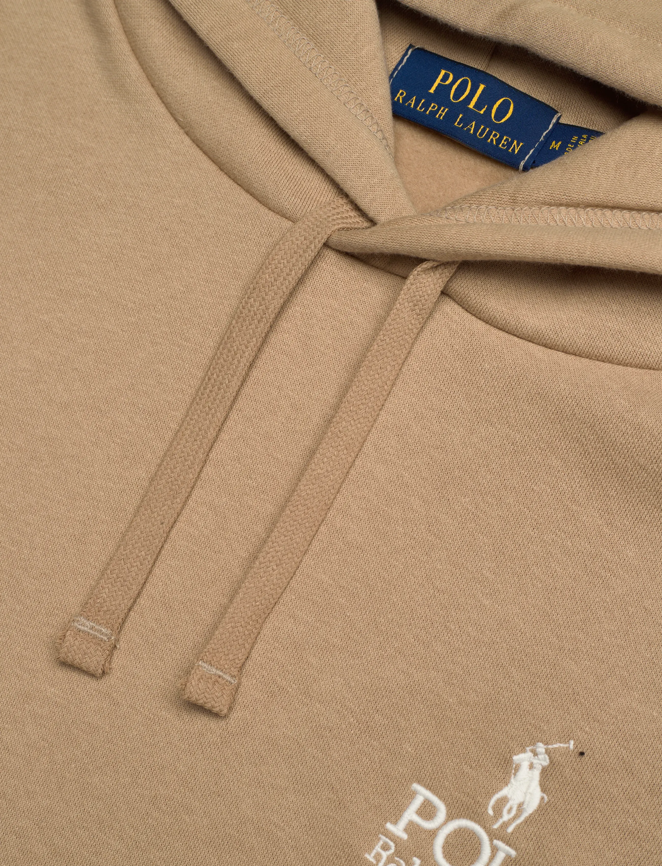 Polo Ralph Lauren - Logo Fleece Hoodie - hættetrøjer - vintage khaki - 4