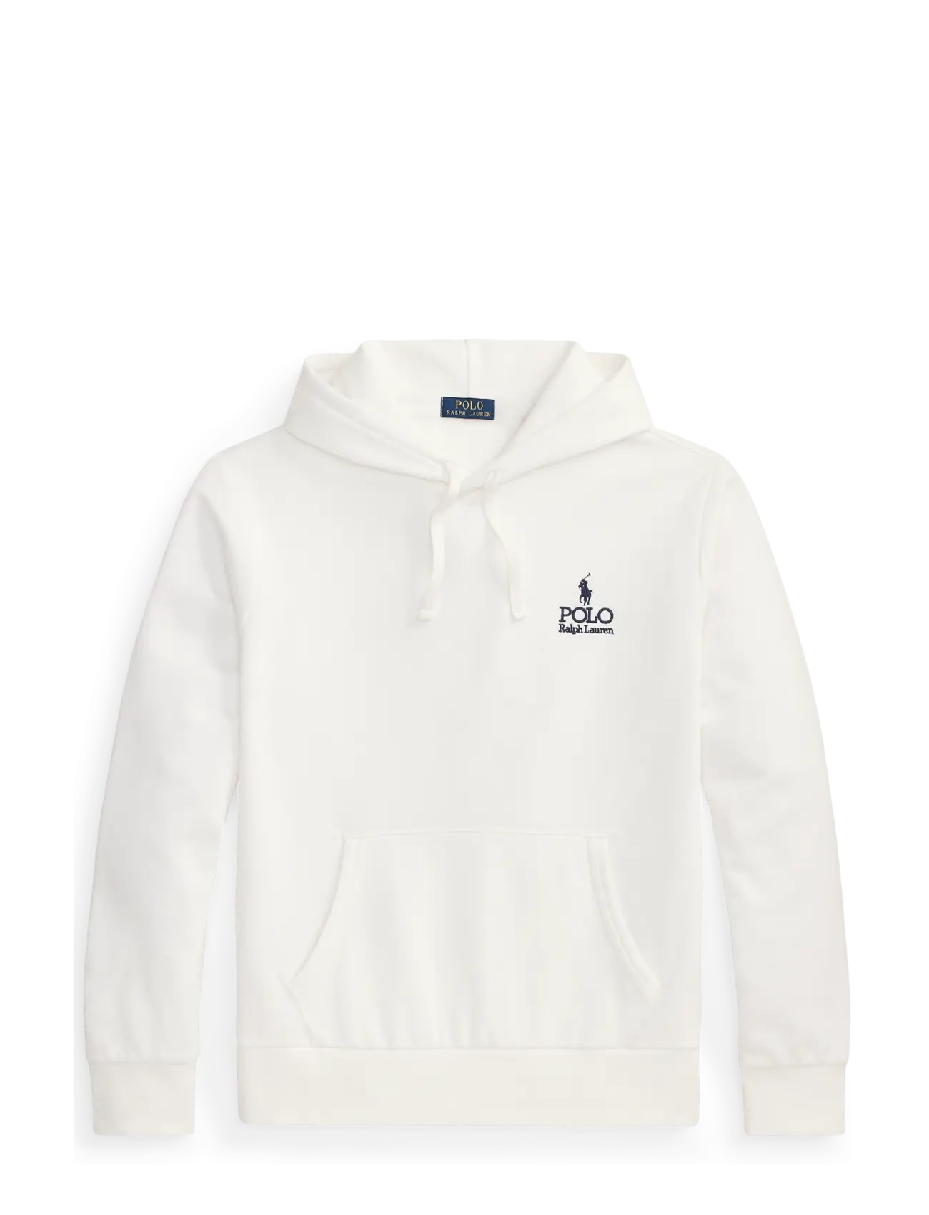 Polo Ralph Lauren Logo Fleece Hoodie - Kapuzenpullover - WHITE / white