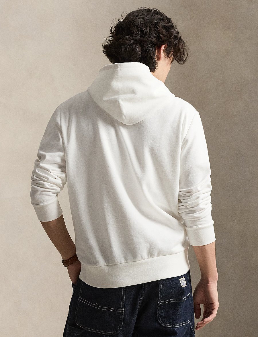 Polo Ralph Lauren - Logo Fleece Hoodie - kapuzenpullover - white - 1