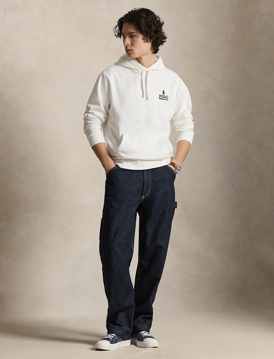 Polo Ralph Lauren - Logo Fleece Hoodie - kapuzenpullover - white - 4