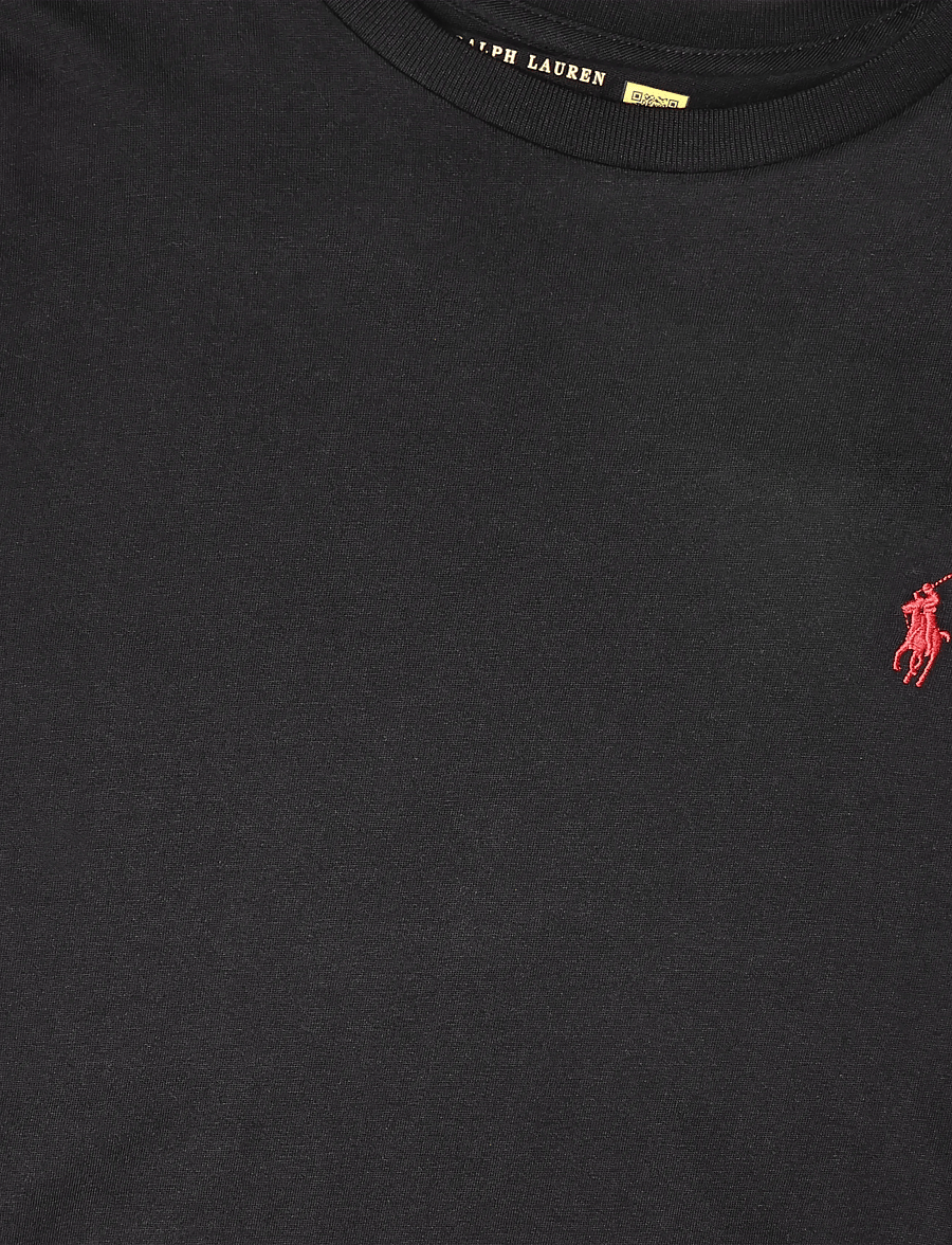 Polo Ralph Lauren - Custom Slim Fit Jersey T-Shirt 2-Pack - kurzärmelige t-shirts - polo black/polo b - 2