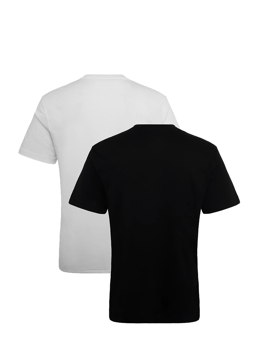 Polo Ralph Lauren - 26/1 JERSEY-KNT-T-SHIRT - kurzärmelige t-shirts - polo black/white - 1
