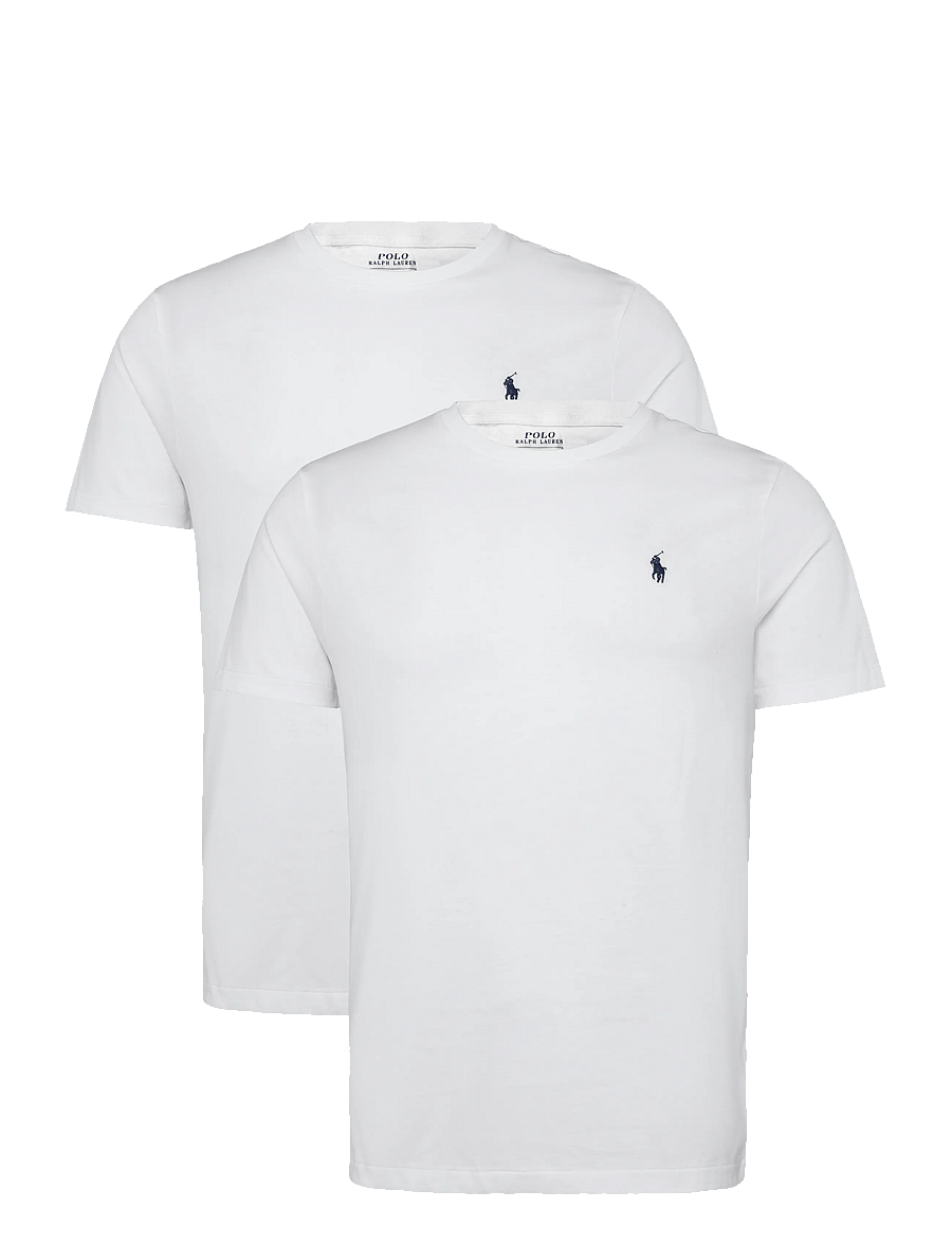 Polo Ralph Lauren - 26/1 JERSEY-KNT-T-SHIRT - kortærmede t-shirts - white/white - 0