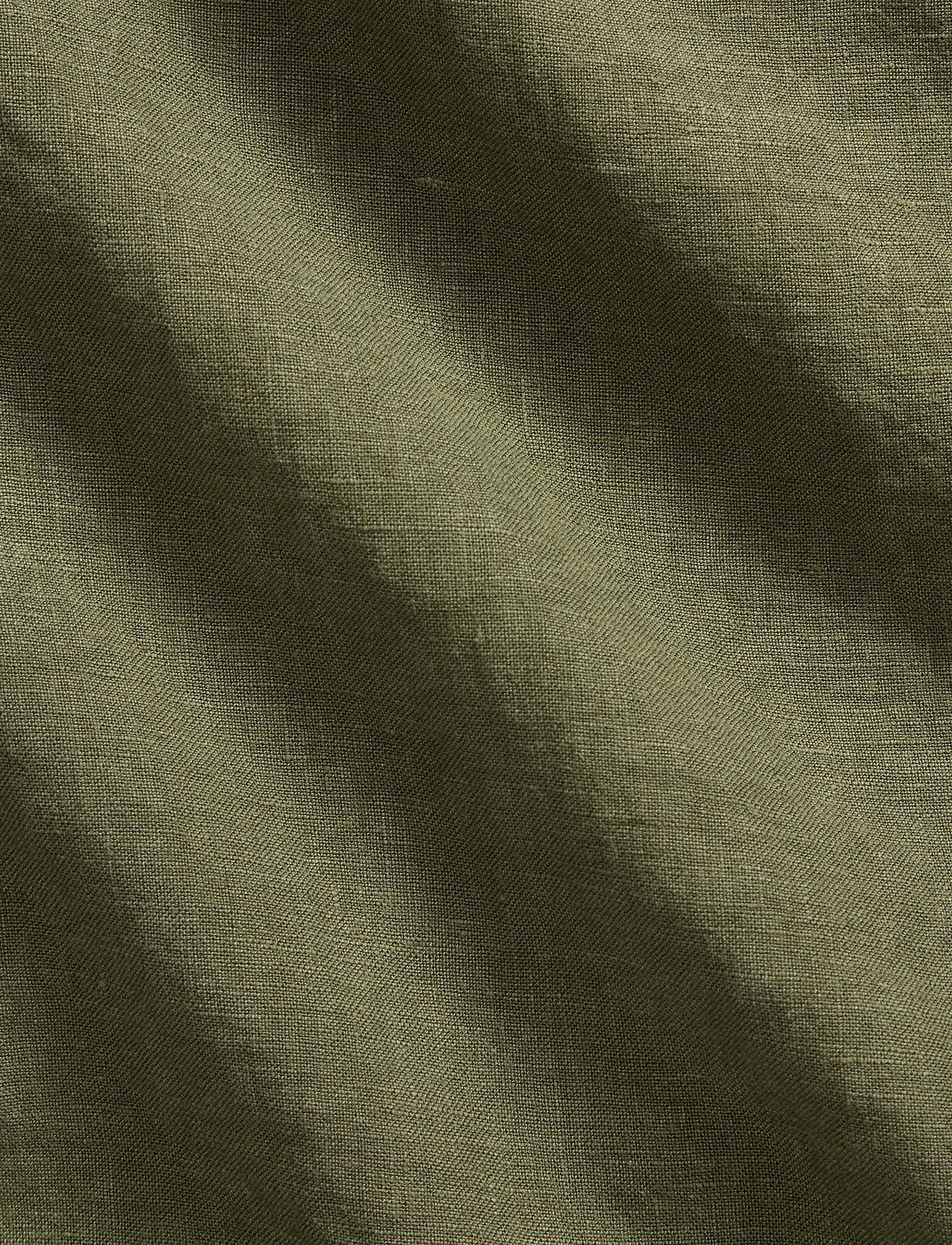 Polo Ralph Lauren - Linen Utility Overshirt - shop efter anledning - new olive - 5