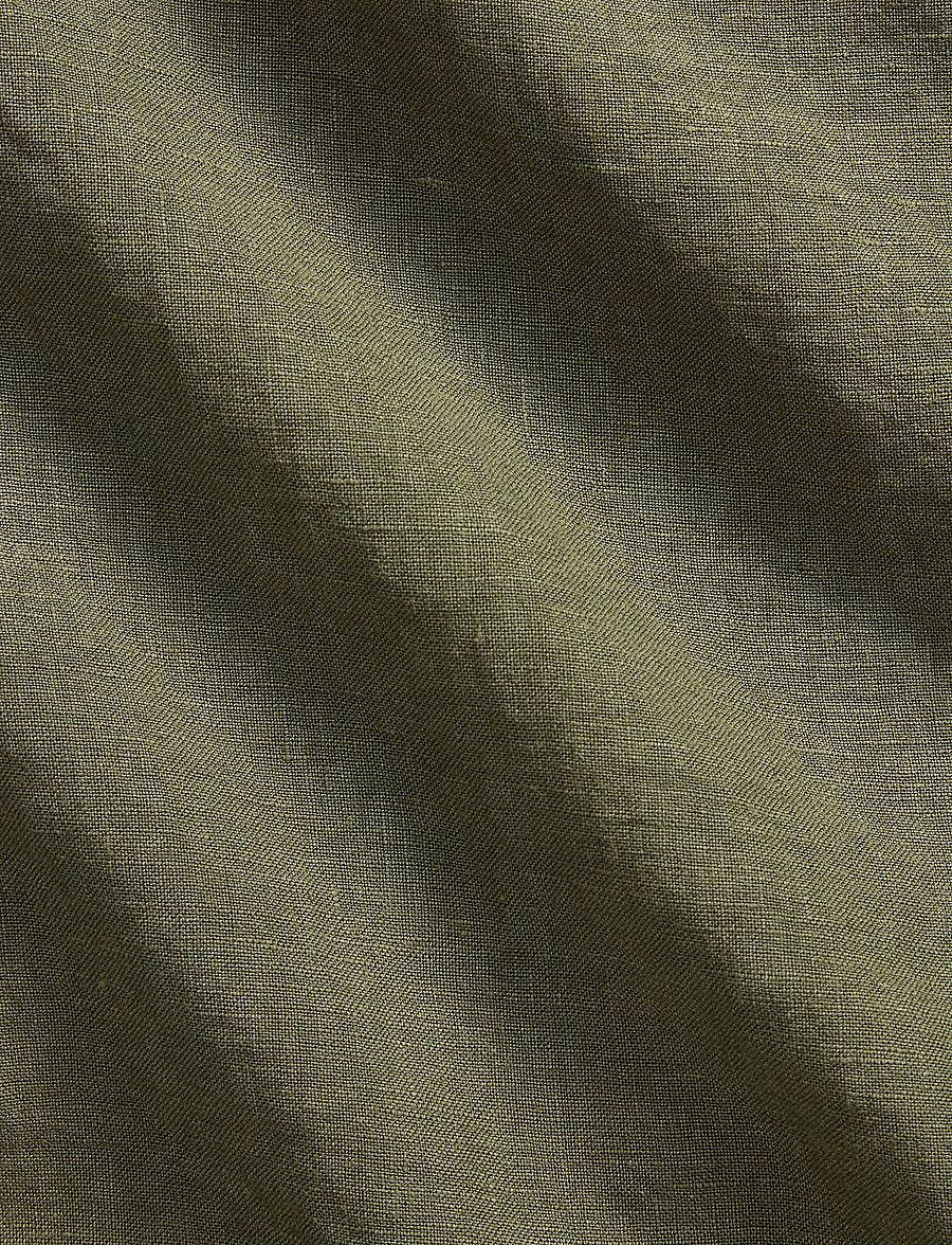Polo Ralph Lauren - Linen Utility Overshirt - kupuj według okazji - new olive - 5