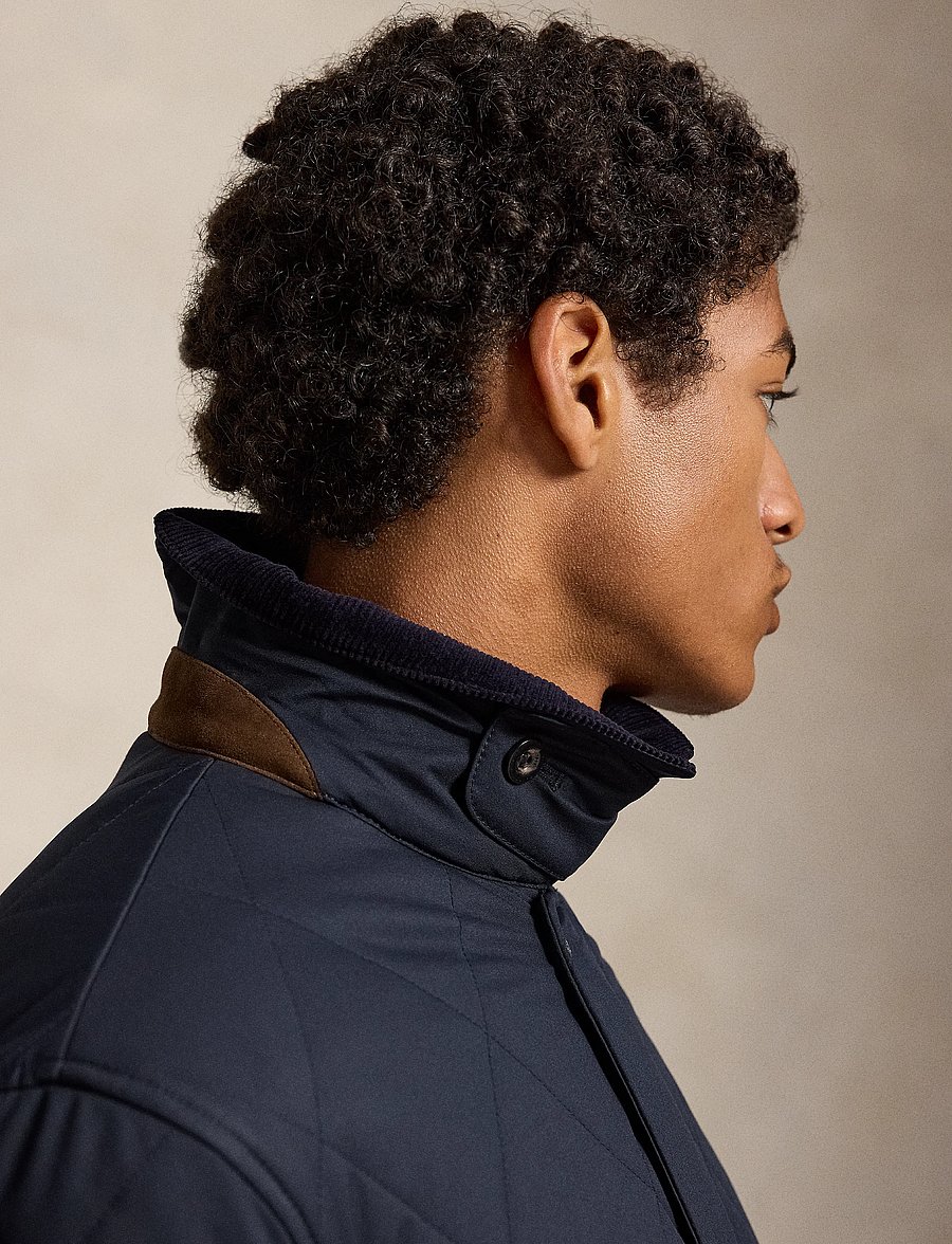 Polo Ralph Lauren - The Beaton Quilted Car Coat - gesteppt - collection navy - 4