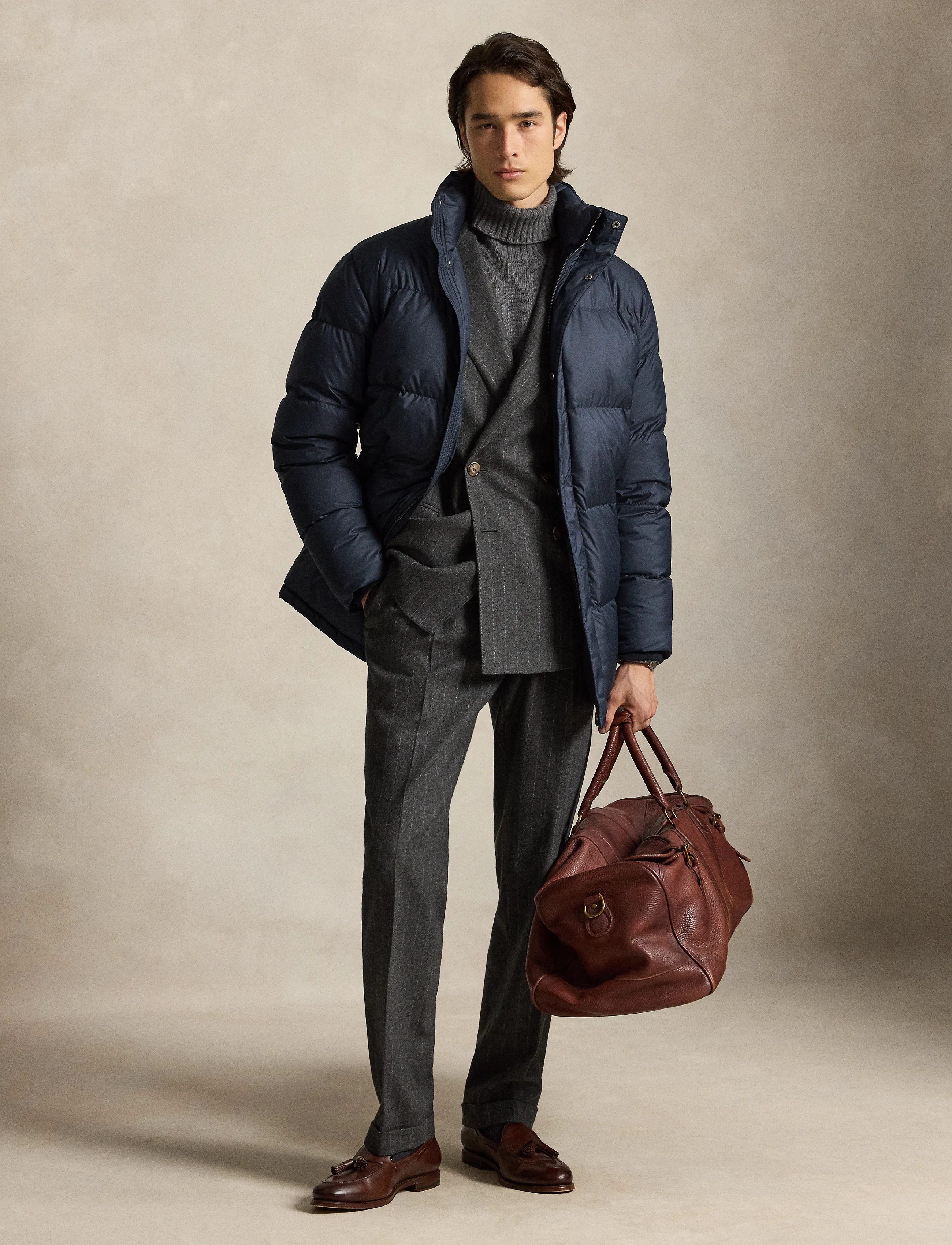 Polo Ralph Lauren - LT WT ULTRA MATTE-WVN-COAT - fodrade jackor - collection navy - 3