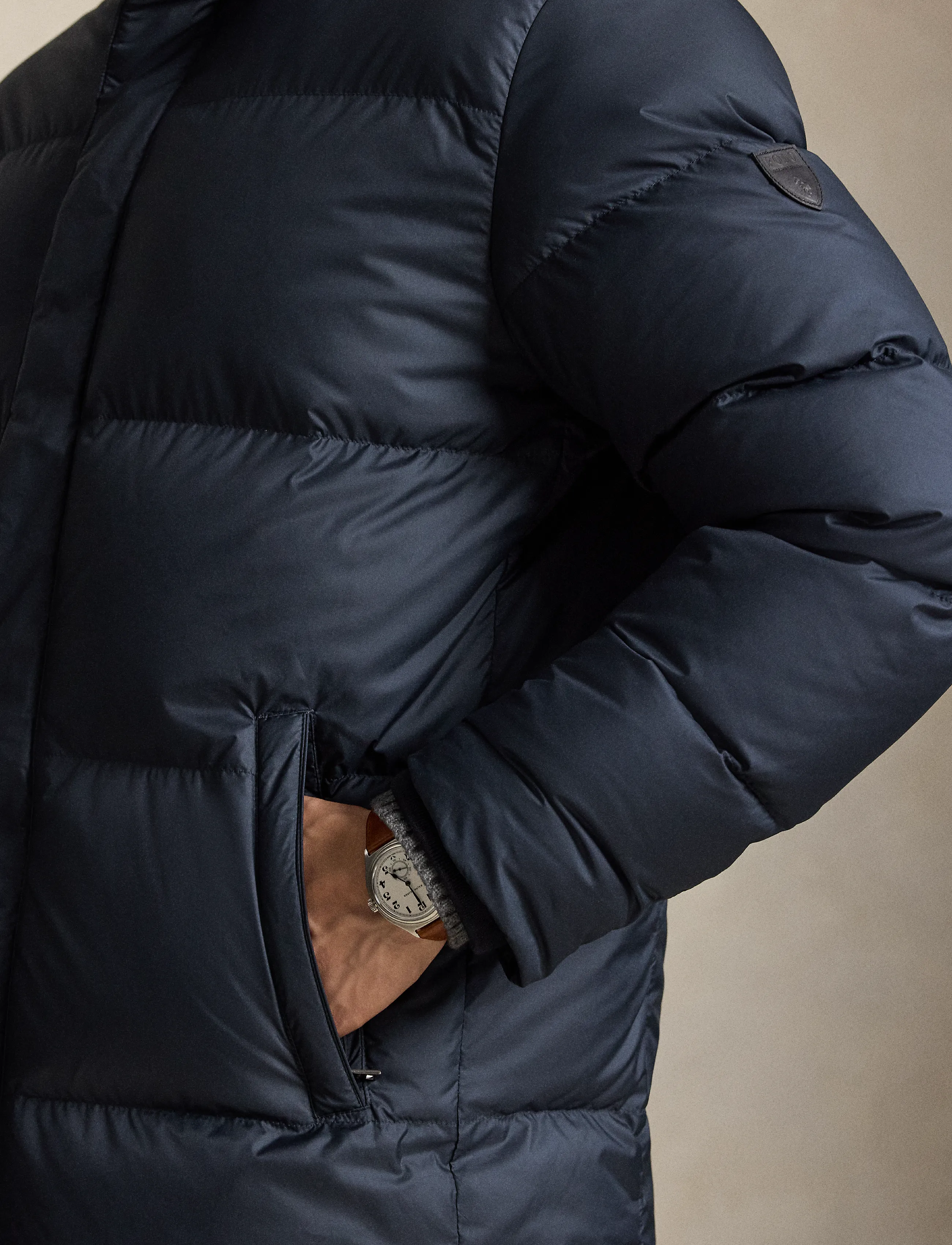 Polo Ralph Lauren - LT WT ULTRA MATTE-WVN-COAT - fodrade jackor - collection navy - 4