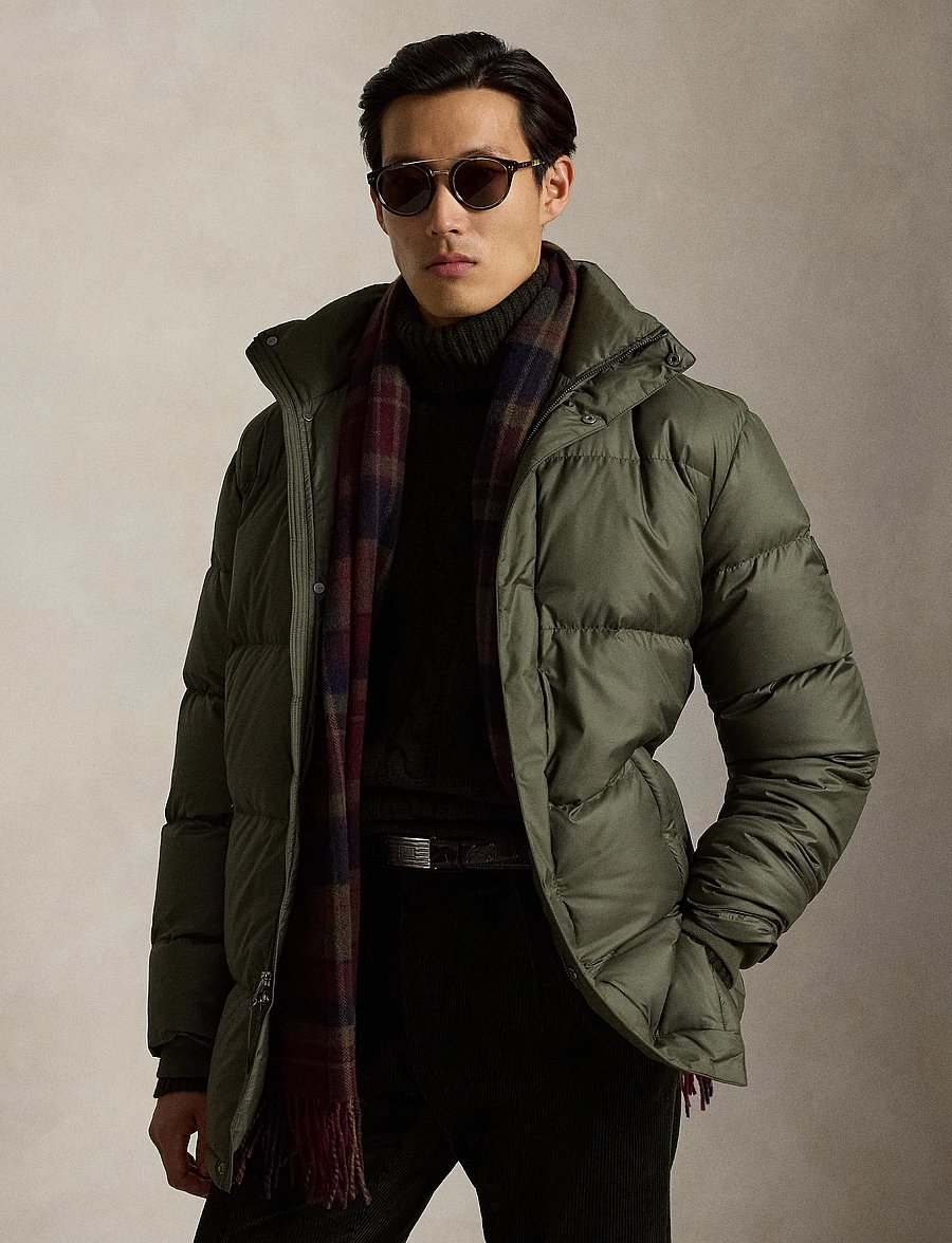 Polo Ralph Lauren - The Decker Matte Down Coat - padded jackets - ranger green - 1