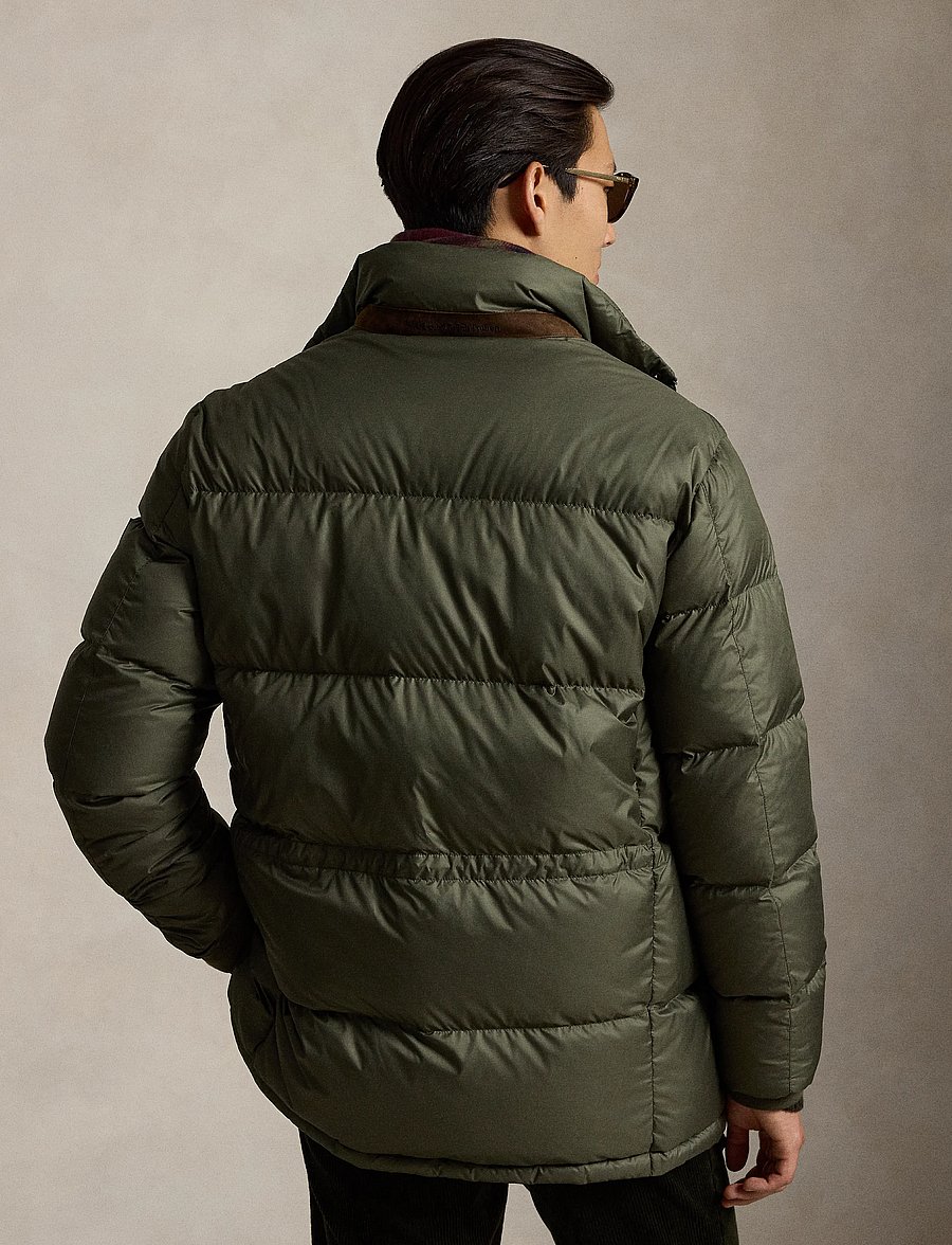 Polo Ralph Lauren - The Decker Matte Down Coat - padded jackets - ranger green - 4
