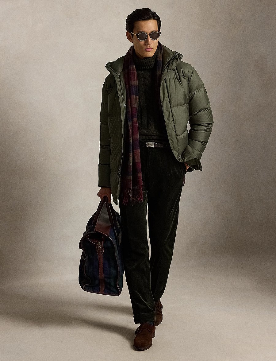 Polo Ralph Lauren - The Decker Matte Down Coat - padded jackets - ranger green - 5