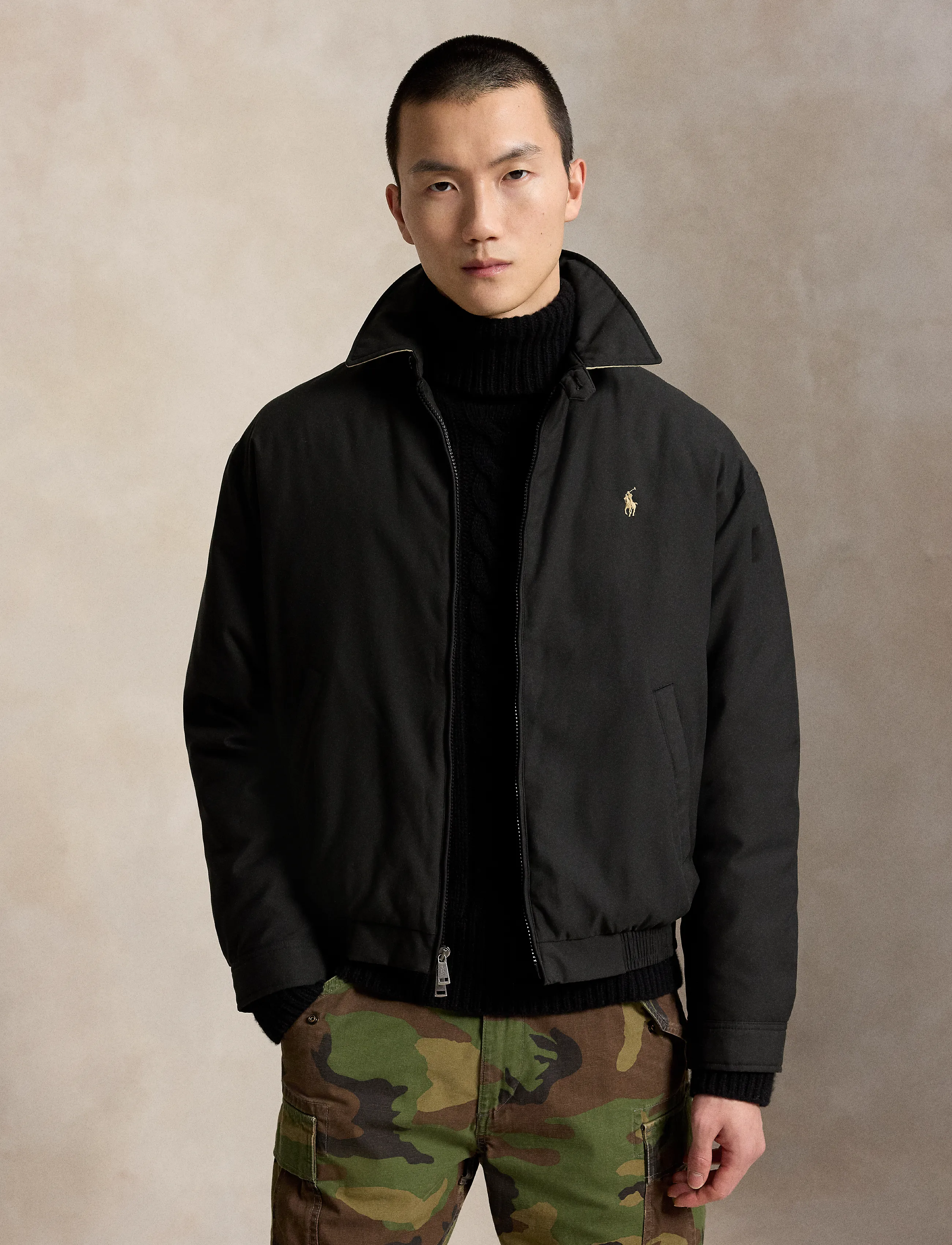 Polo Ralph Lauren Down Jacket - Riided - RL BLACK / black