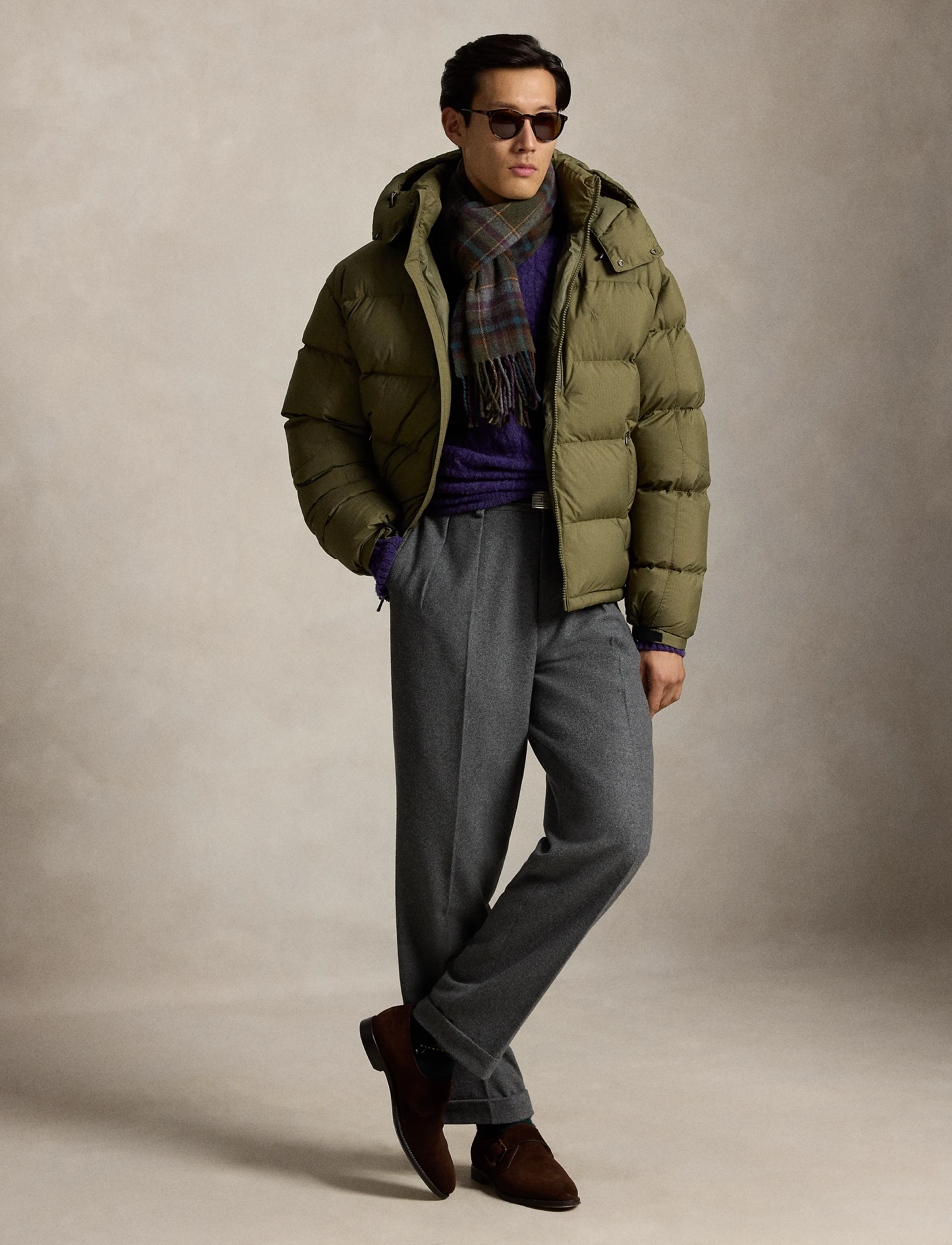 Polo Ralph Lauren - The Gorham Relaxed Fit Down Jacket - forede jakker - basic  olive - 5
