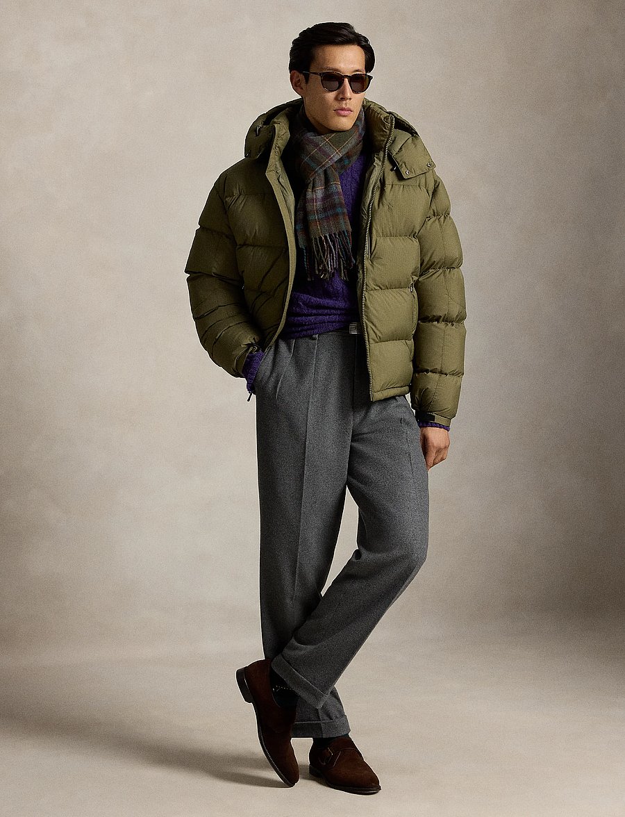 Polo Ralph Lauren - The Gorham Relaxed Fit Down Jacket - forede jakker - basic olive - 5