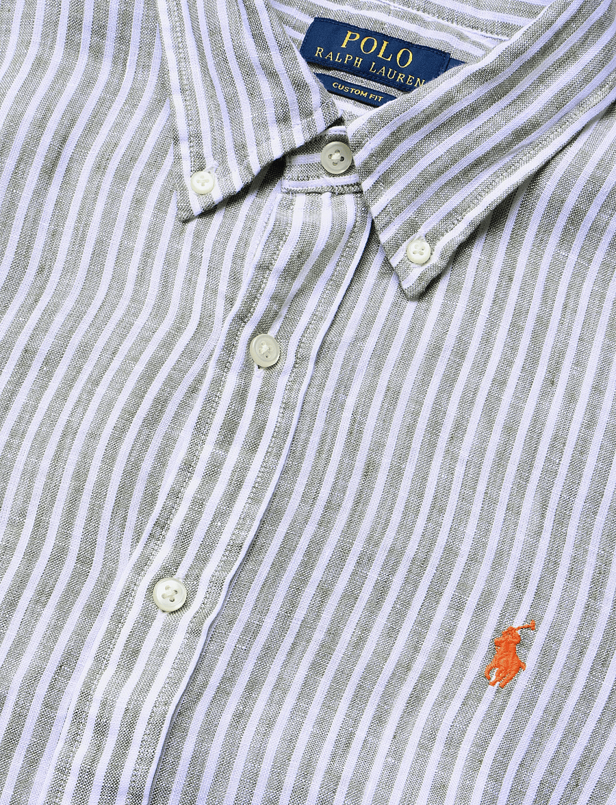 Polo Ralph Lauren - YD LINEN V1-WVN-SHIRT - casual - 5137h garden trai - 2