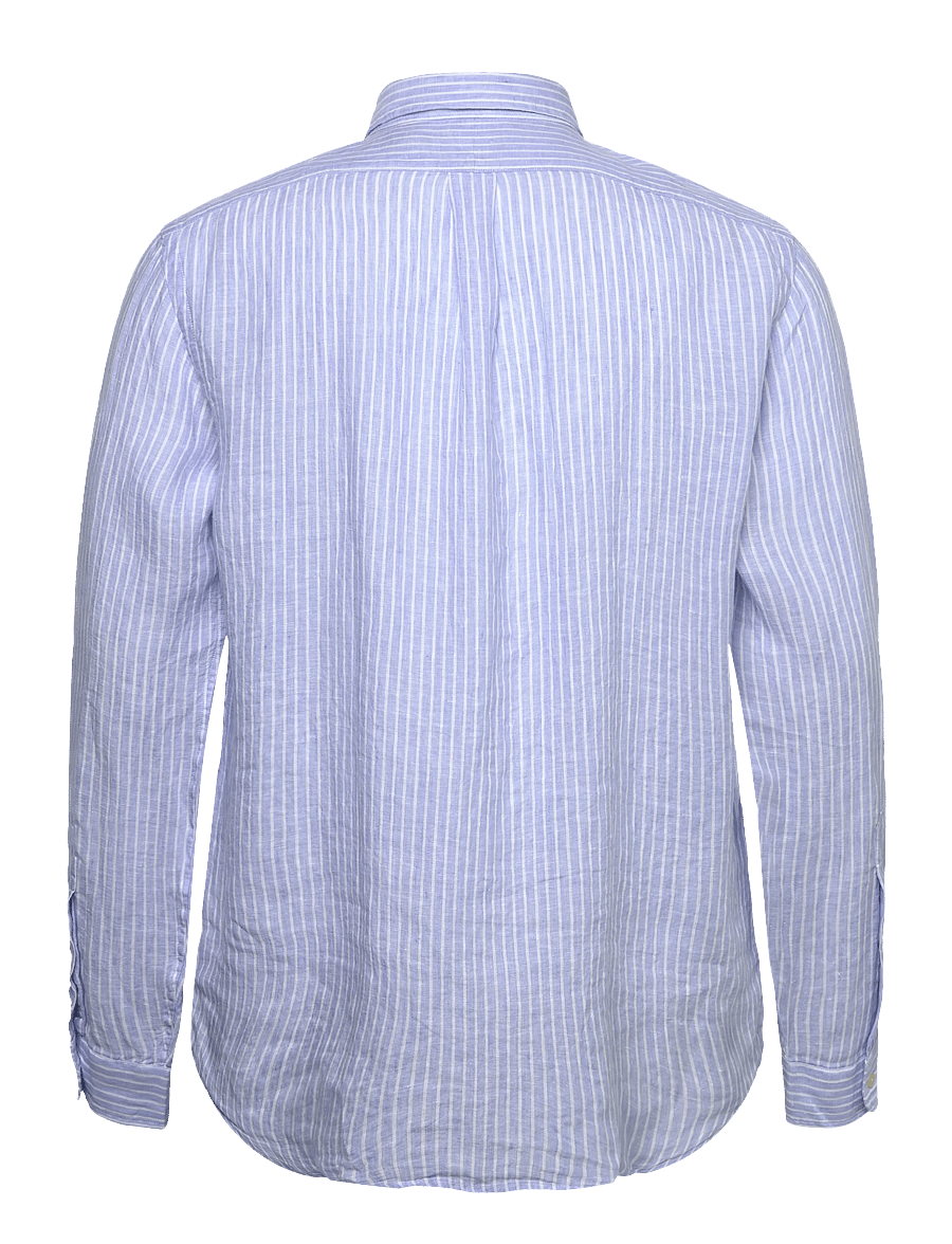 Polo Ralph Lauren - YD LINEN V1-WVN-SHIRT - 7188b blue white - 1