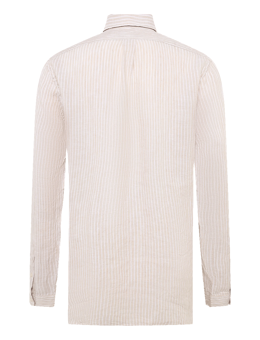 Polo Ralph Lauren - YD LINEN V1-WVN-SHIRT - casual - 7188e coastal bei - 1