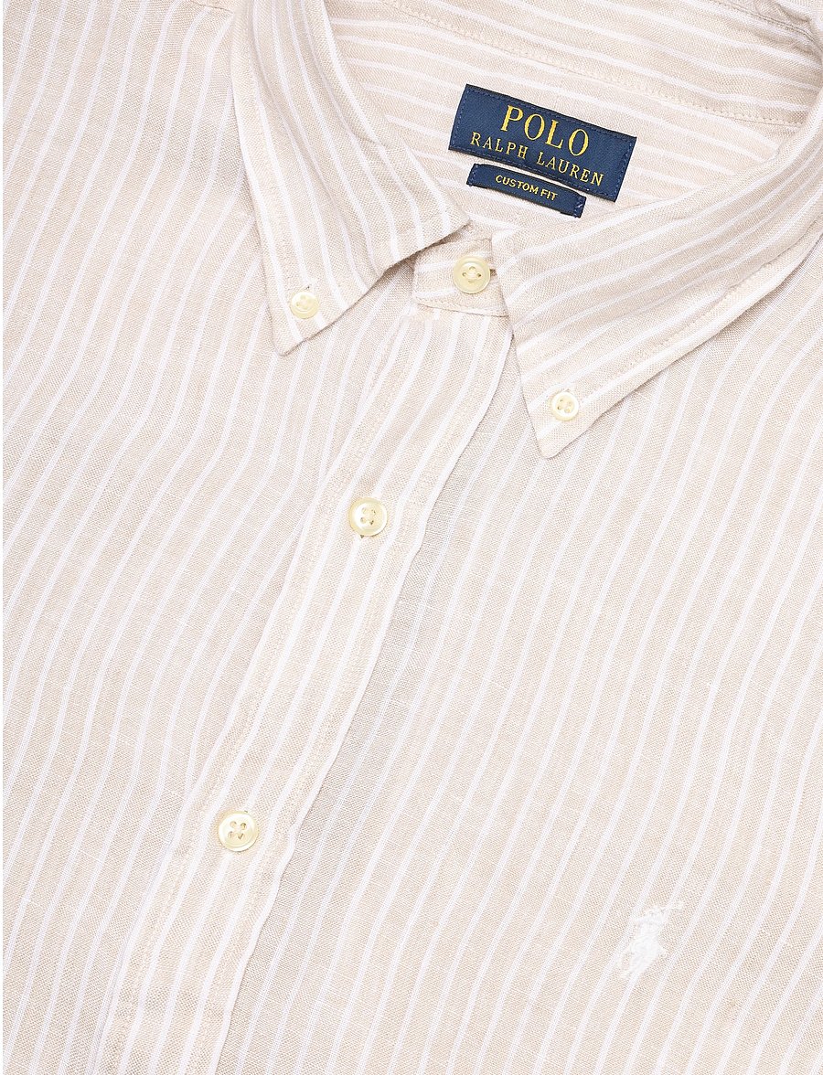 Polo Ralph Lauren - YD LINEN V1-WVN-SHIRT - casual - 7188e coastal bei - 2