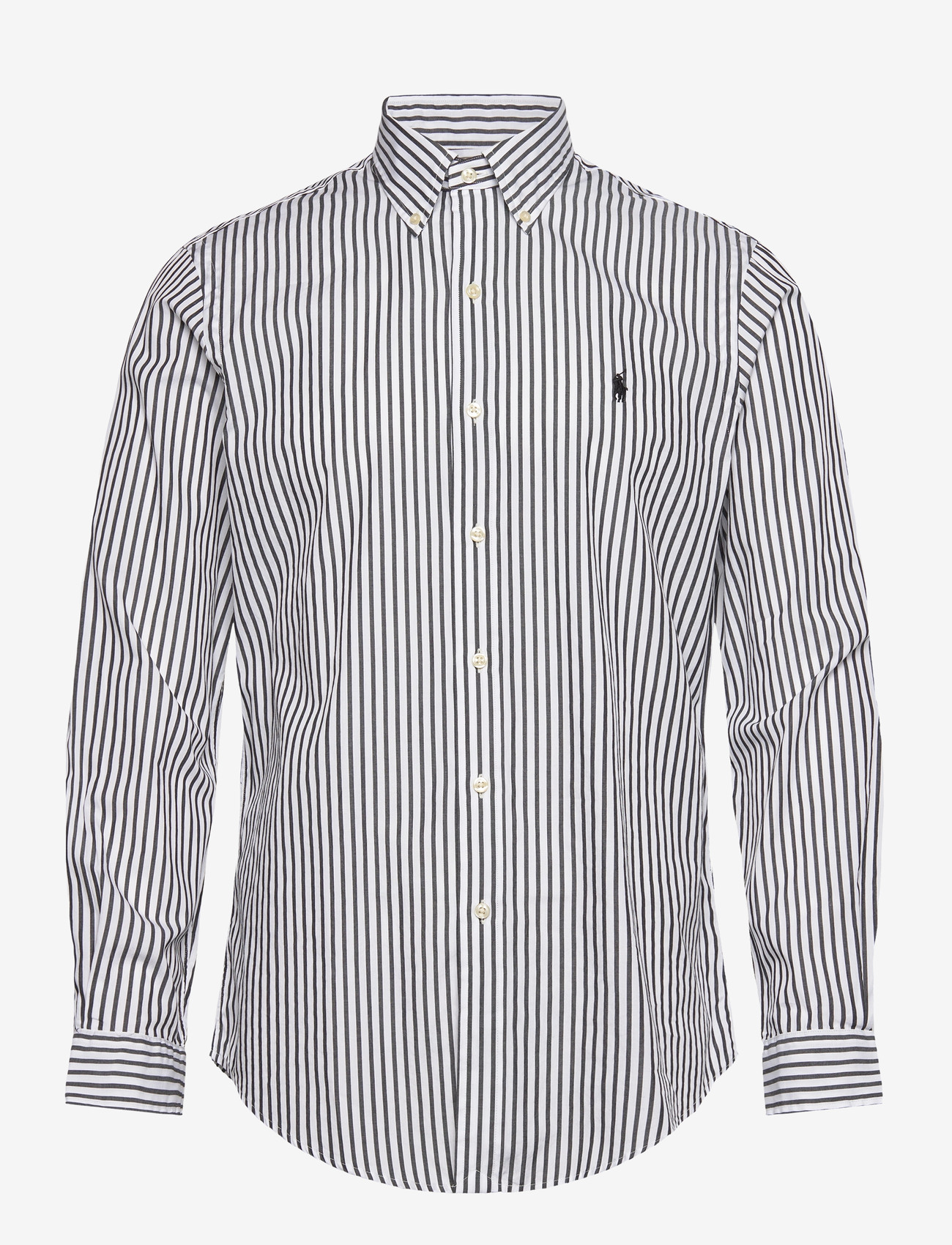 Polo Ralph Lauren - Custom Fit Striped Broadcloth Shirt - basic skjortor - 3249e white polo - 0