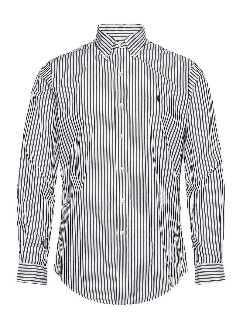 Polo Ralph Lauren - Custom Fit Striped Broadcloth Shirt - basic skjortor - 3249e white polo - 0