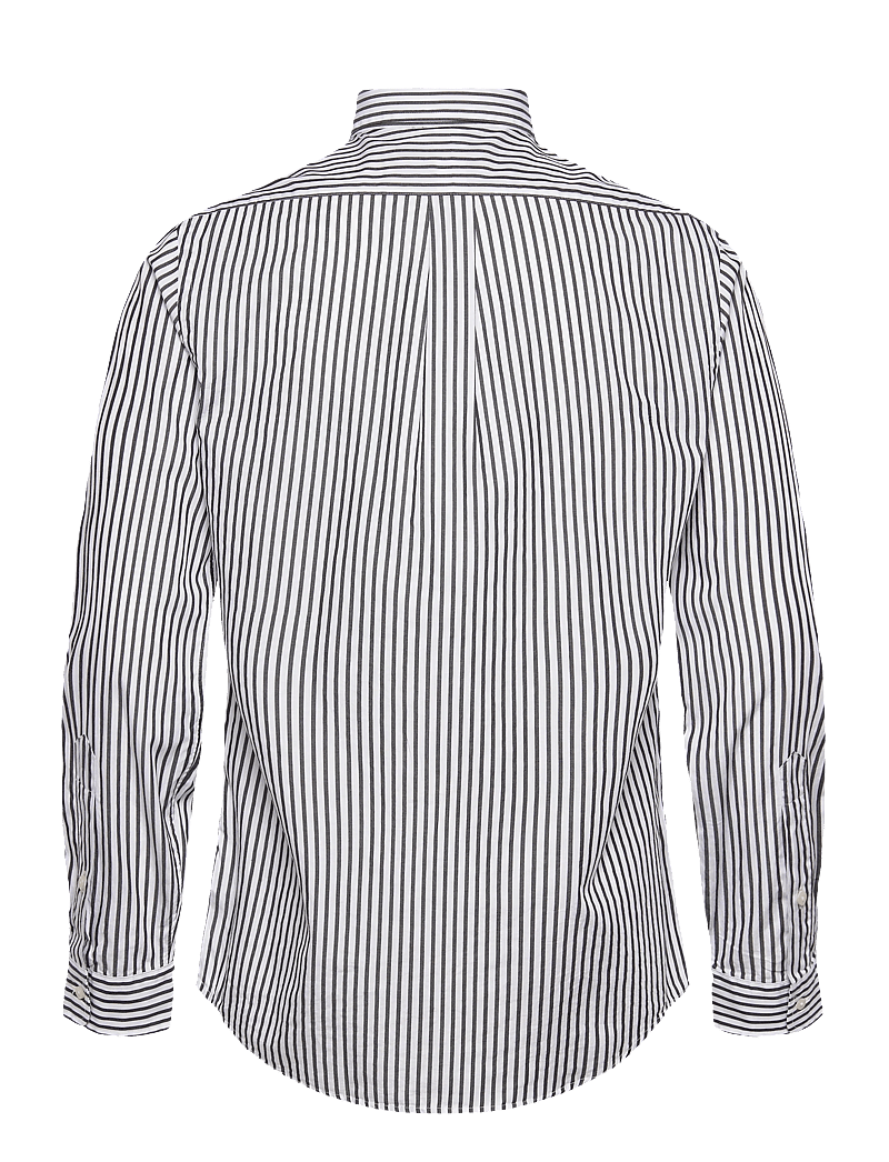 Polo Ralph Lauren - Custom Fit Striped Broadcloth Shirt - basic skjortor - 3249e white polo - 1