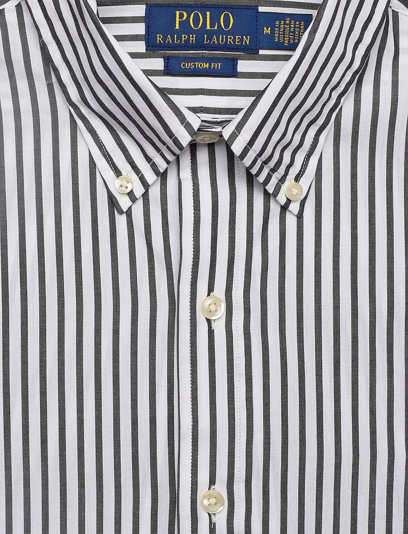 Polo Ralph Lauren - Custom Fit Striped Broadcloth Shirt - basic skjortor - 3249e white polo - 2