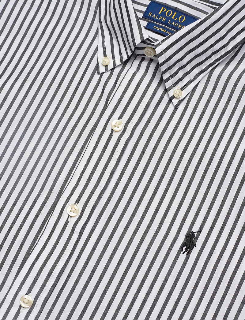 Polo Ralph Lauren - Custom Fit Striped Broadcloth Shirt - basic skjortor - 3249e white polo - 3